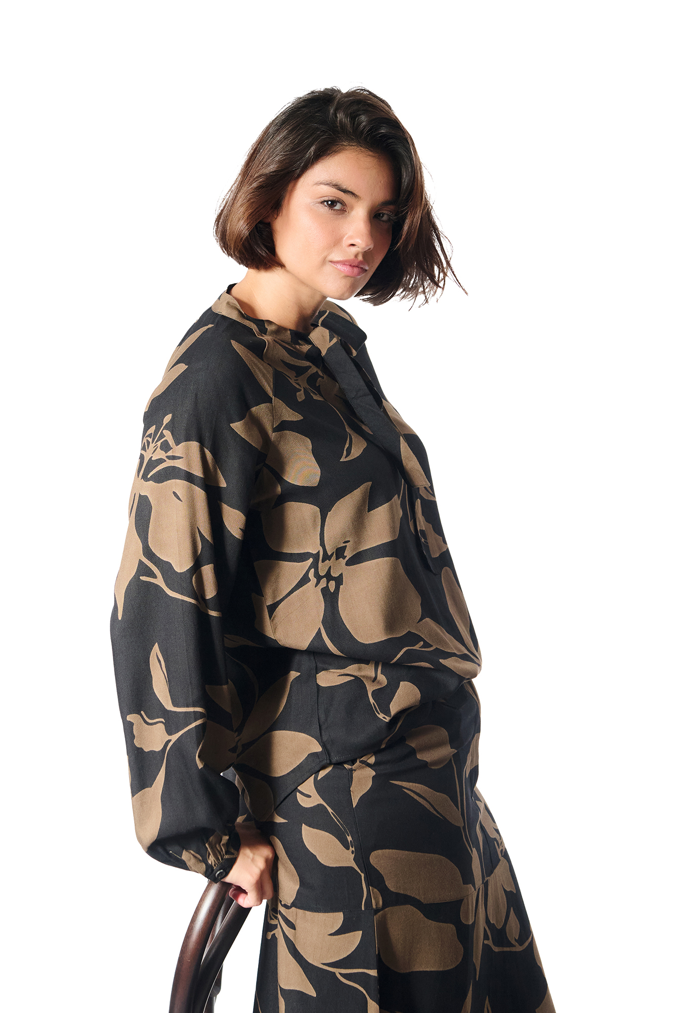 Gerda blouse  svart - 3
