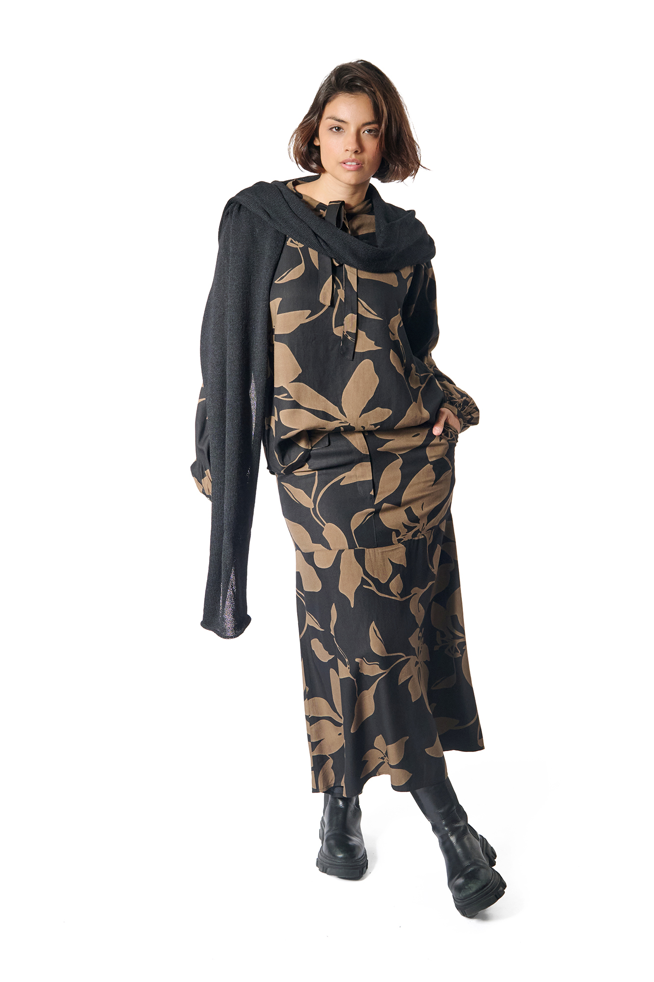 Gerda blouse  svart