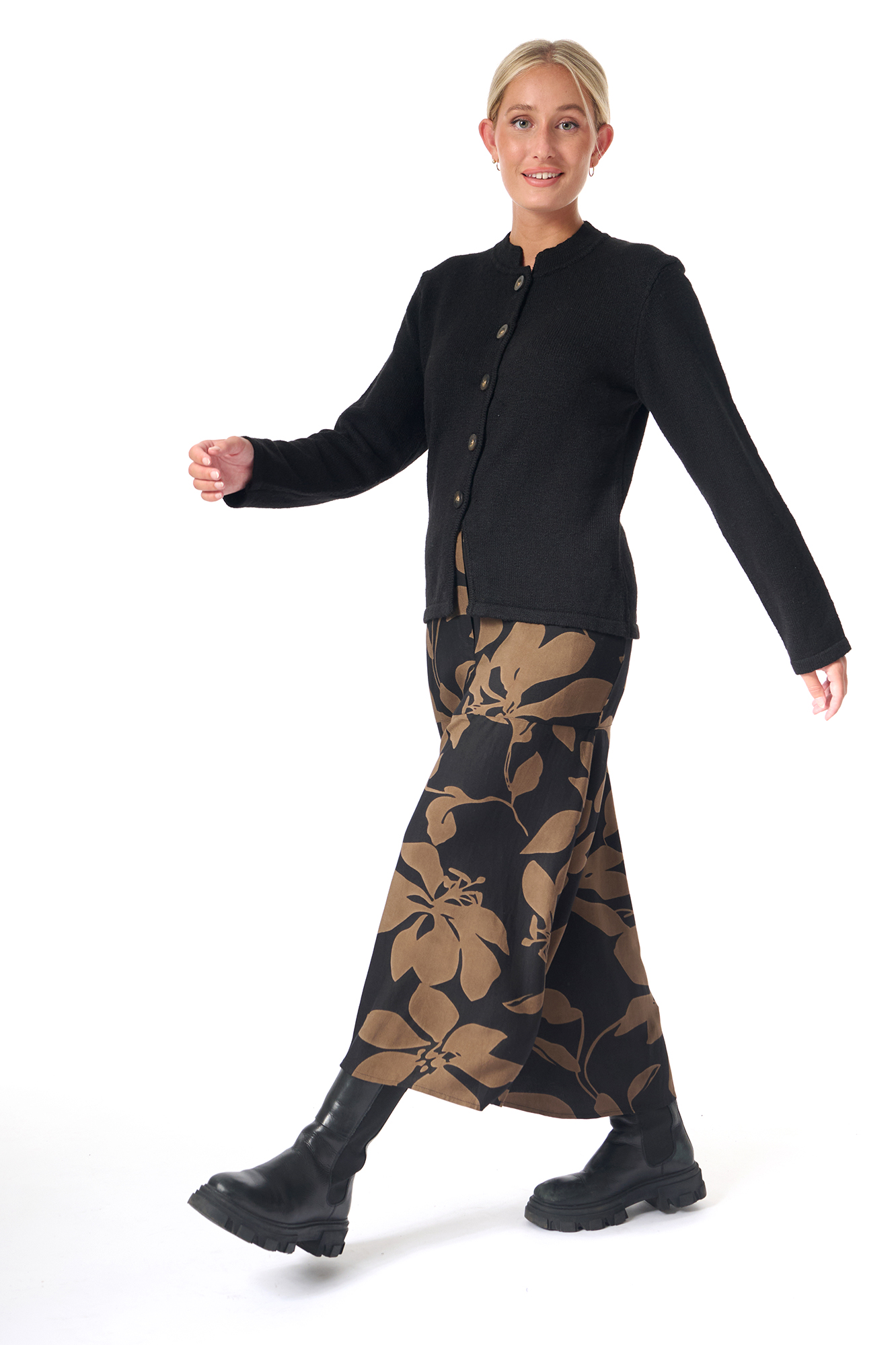 Geraldine skirt  svart - 4