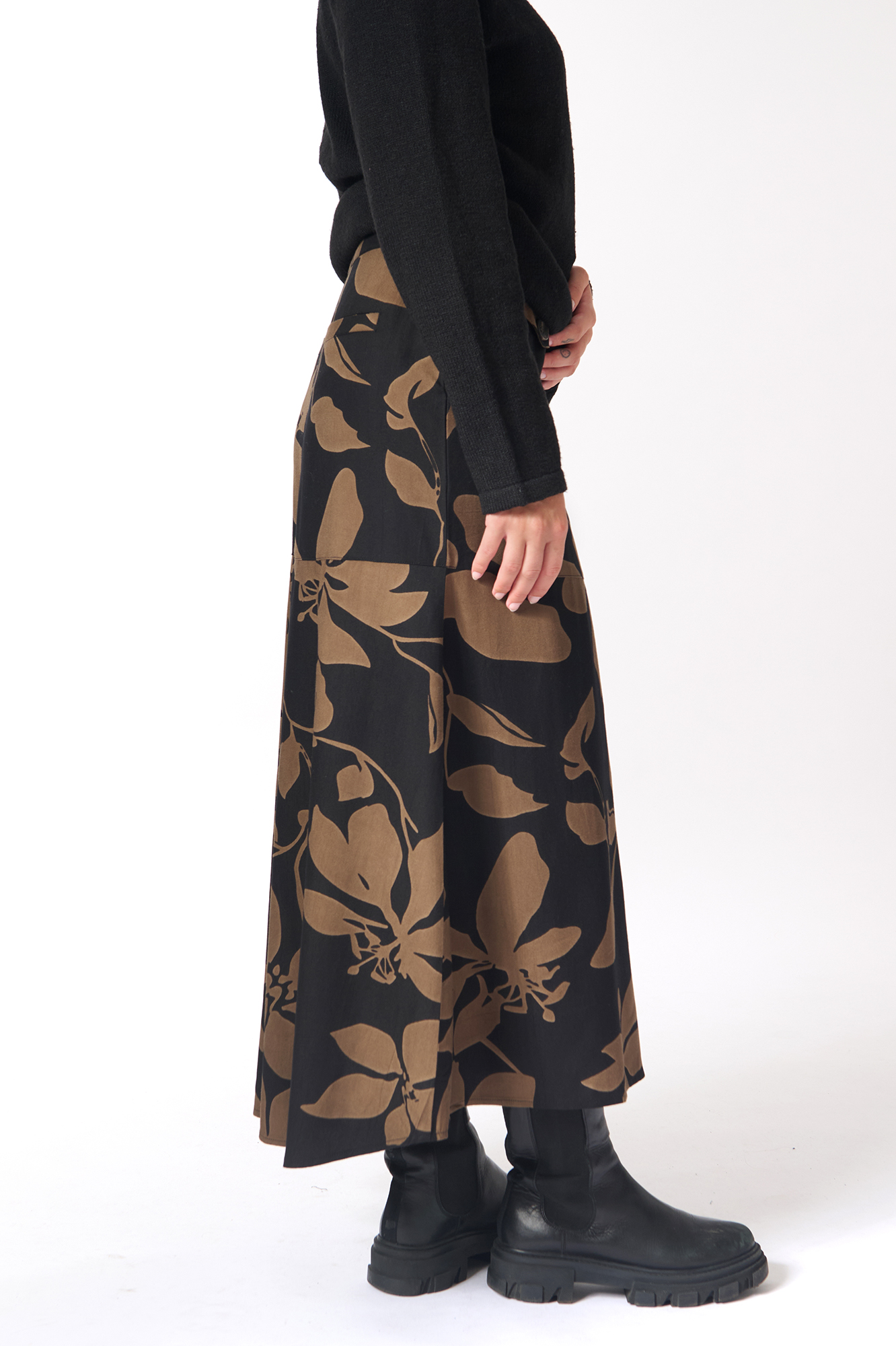 Geraldine skirt  svart - 5
