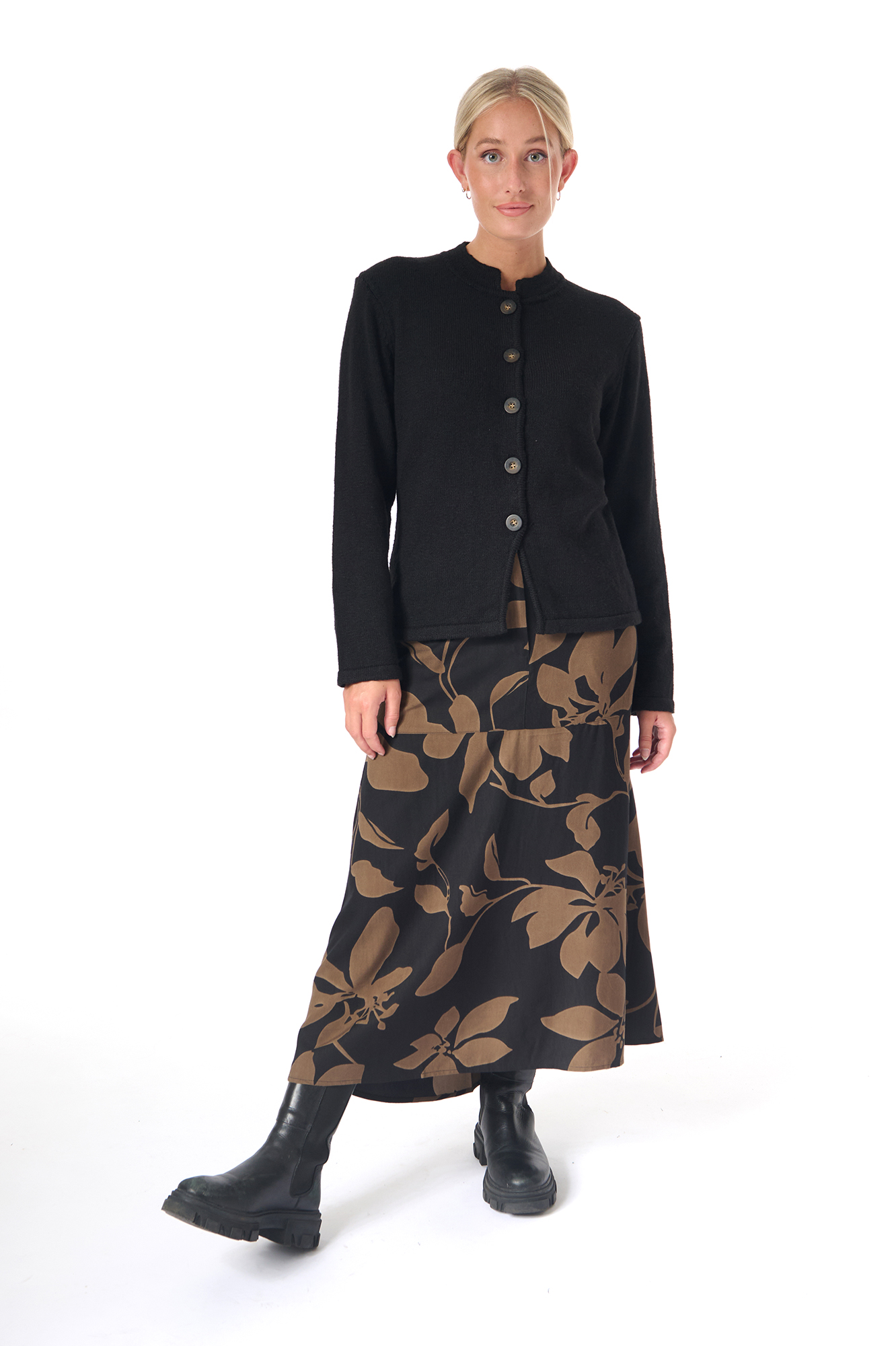 Geraldine skirt  svart - 3