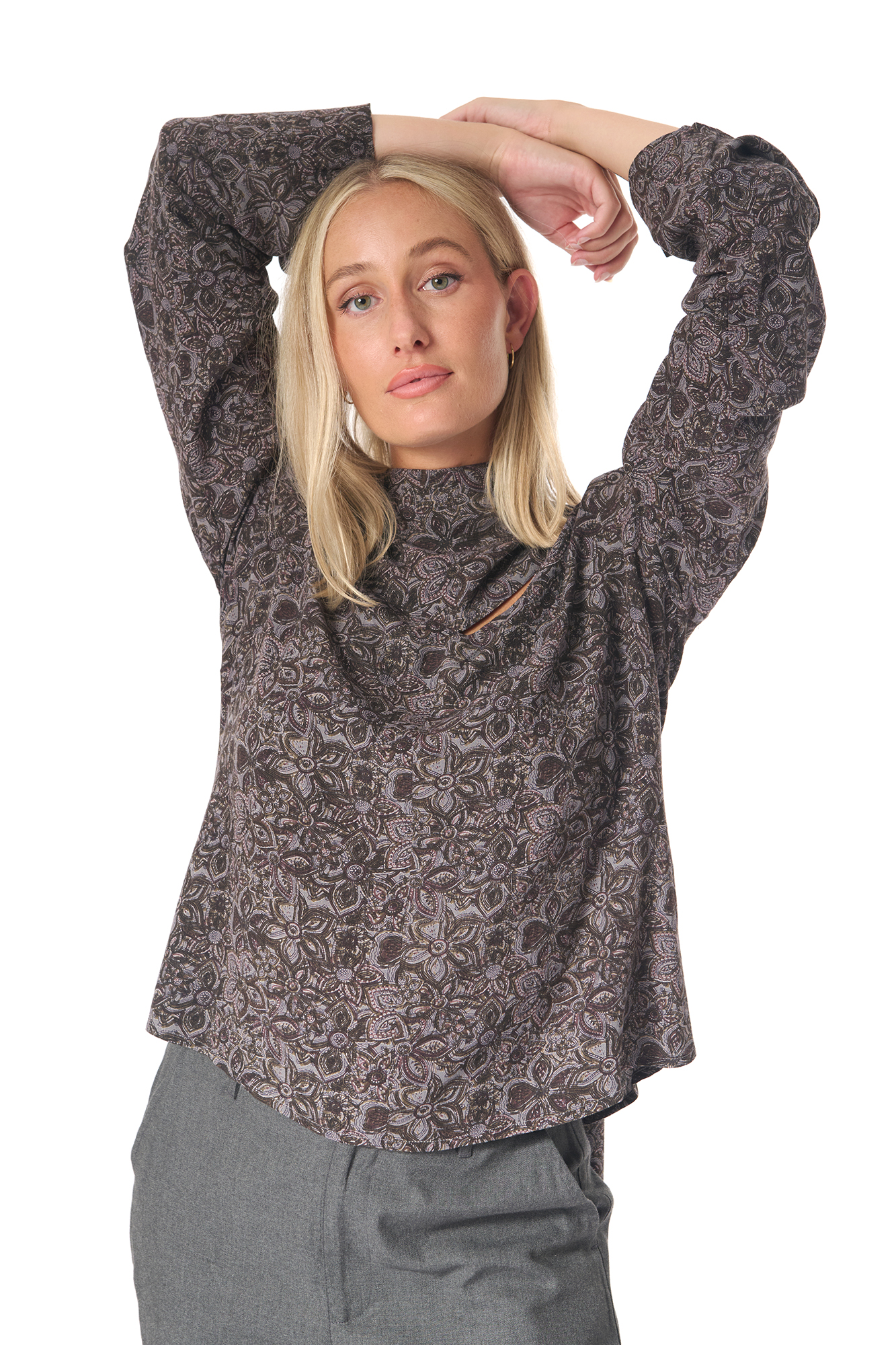 Gwen blouse  grape