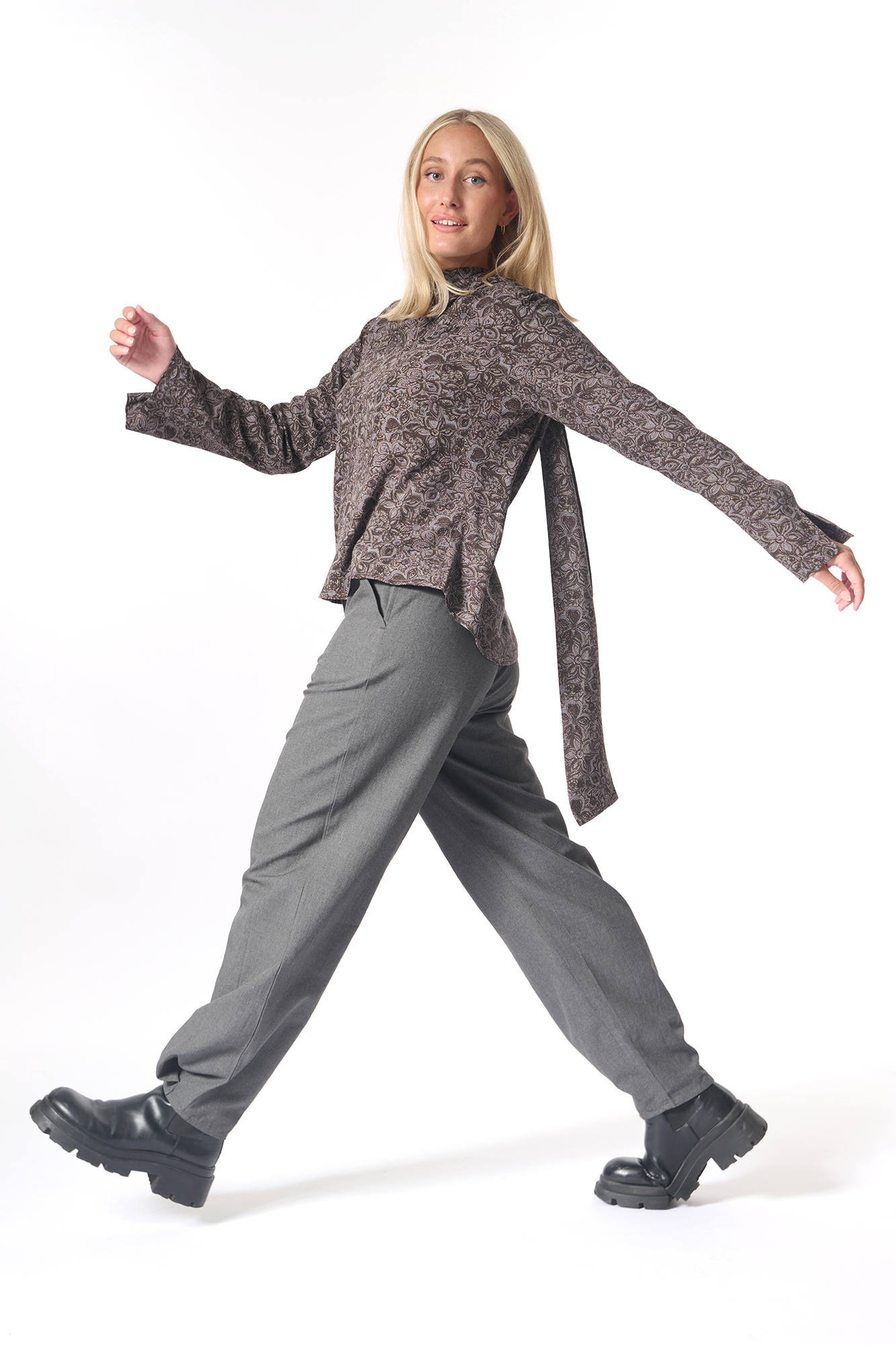 Gwen blouse  grape - 6
