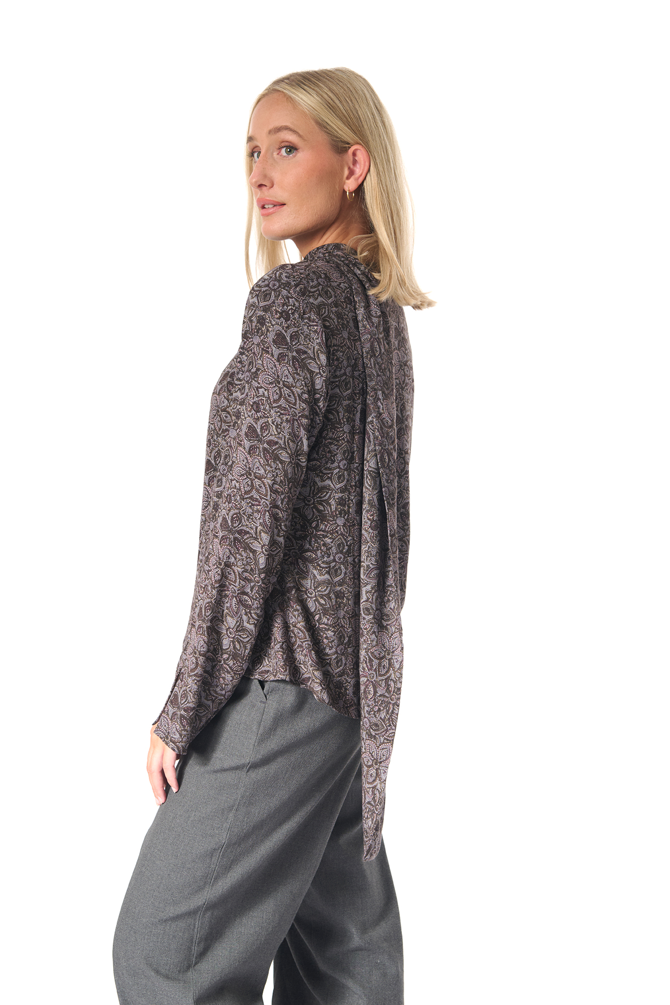 Gwen blouse  grape - 4