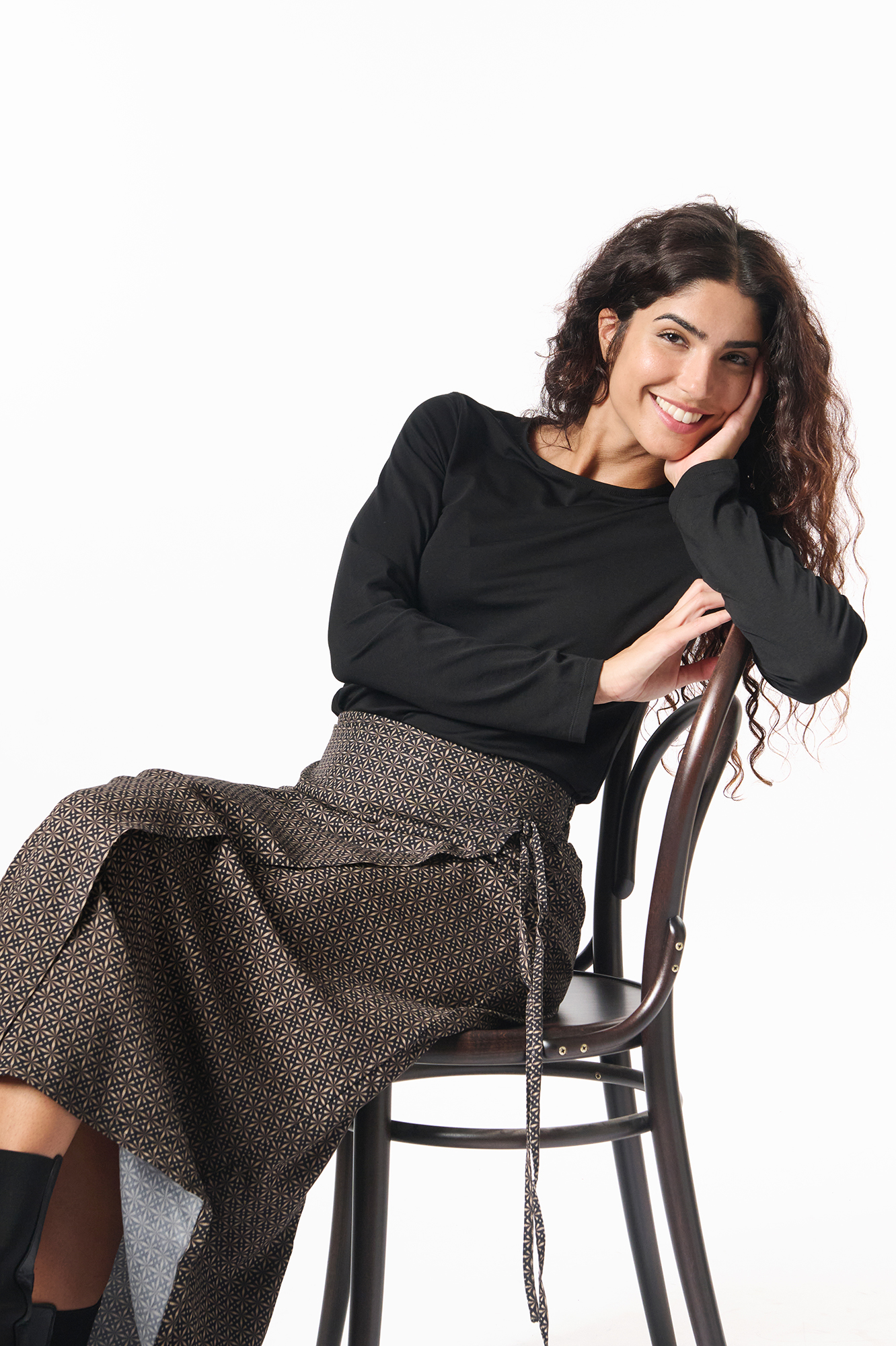 Giselle skirt  svart - 2