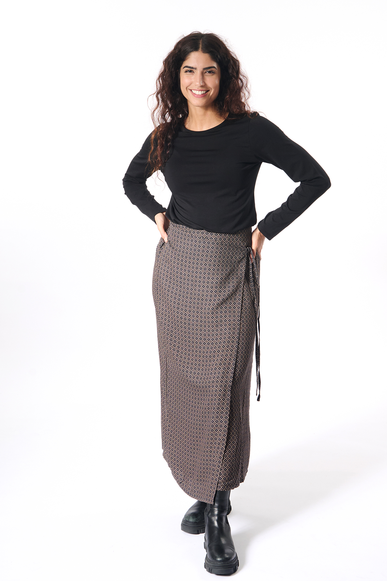 Giselle skirt  svart - 3