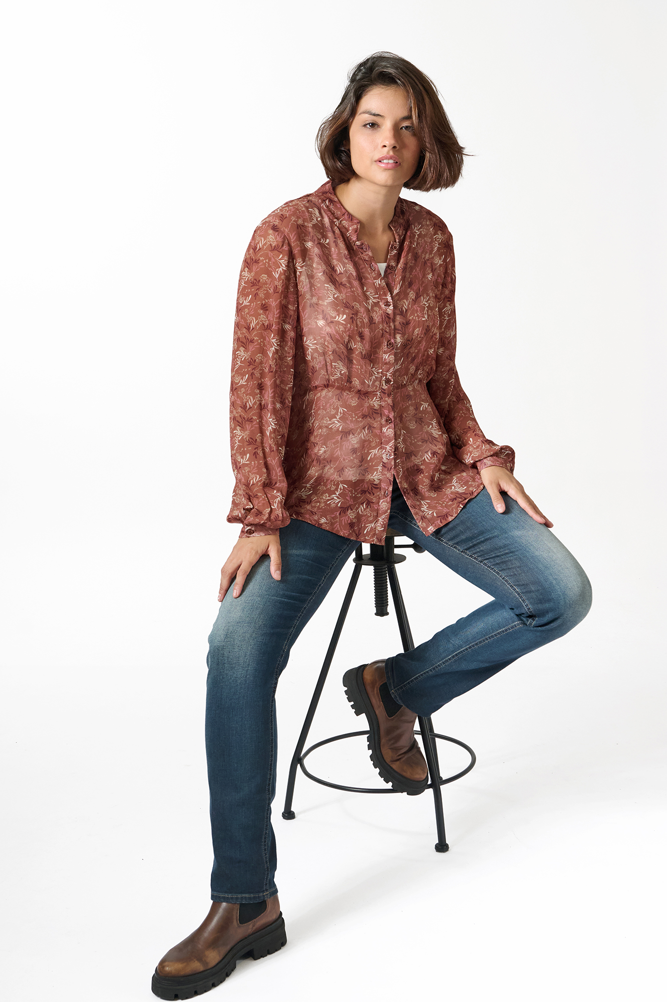 Gull blouse  sienna - 4