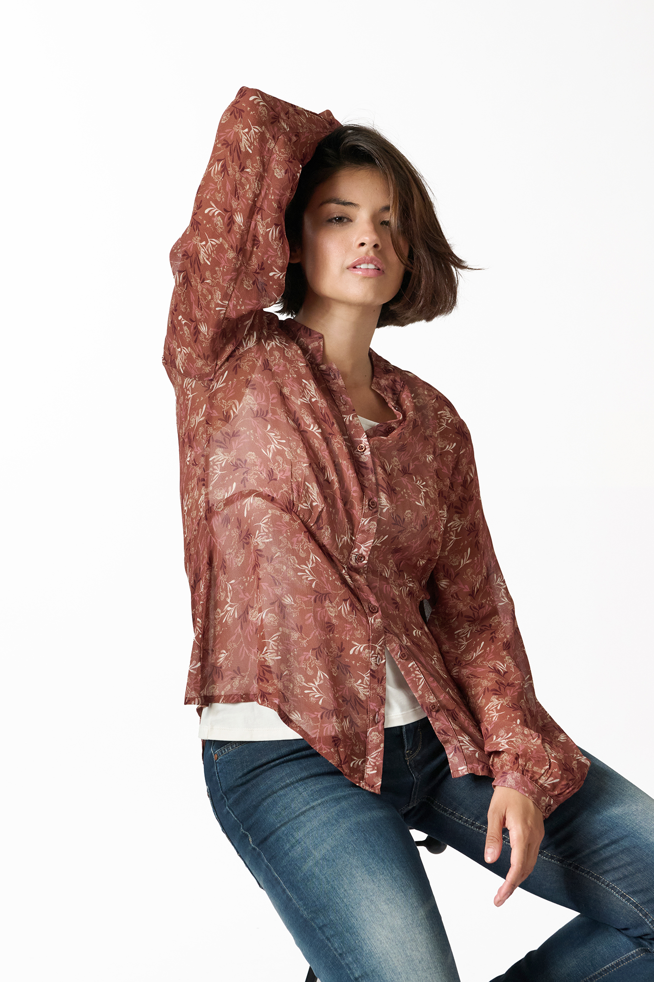 Gull blouse  sienna - 5