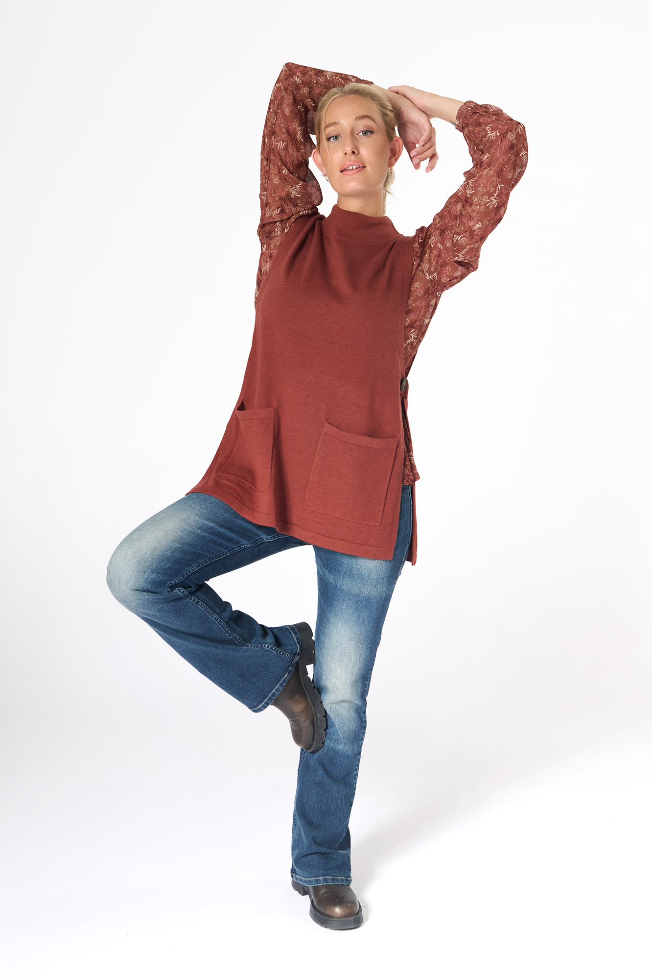 Gull blouse  sienna - 12