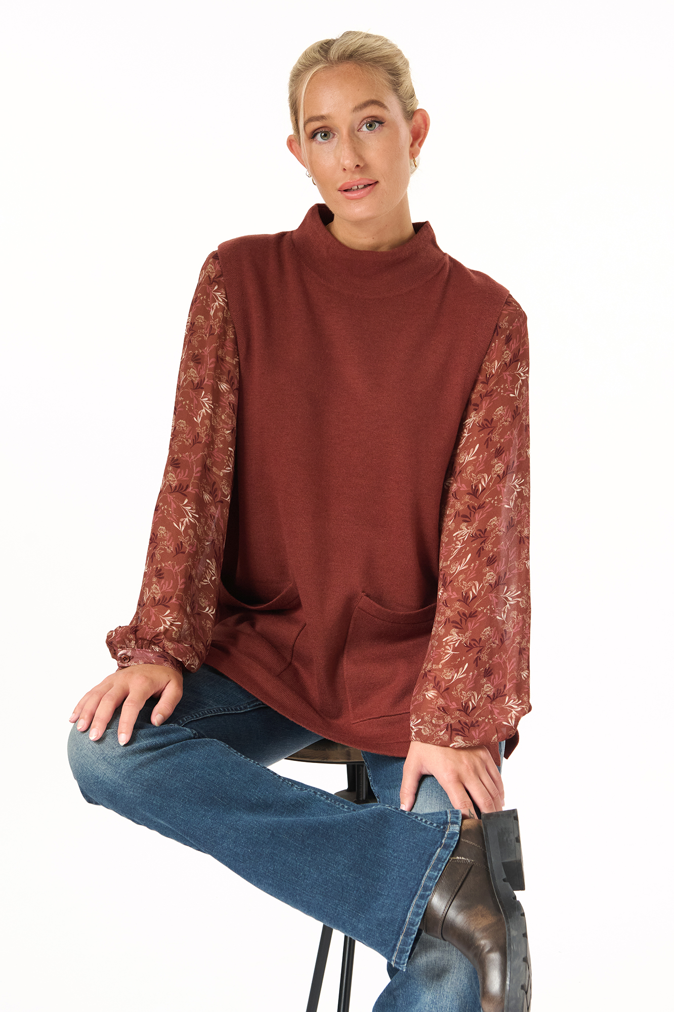 Gull blouse  sienna - 11