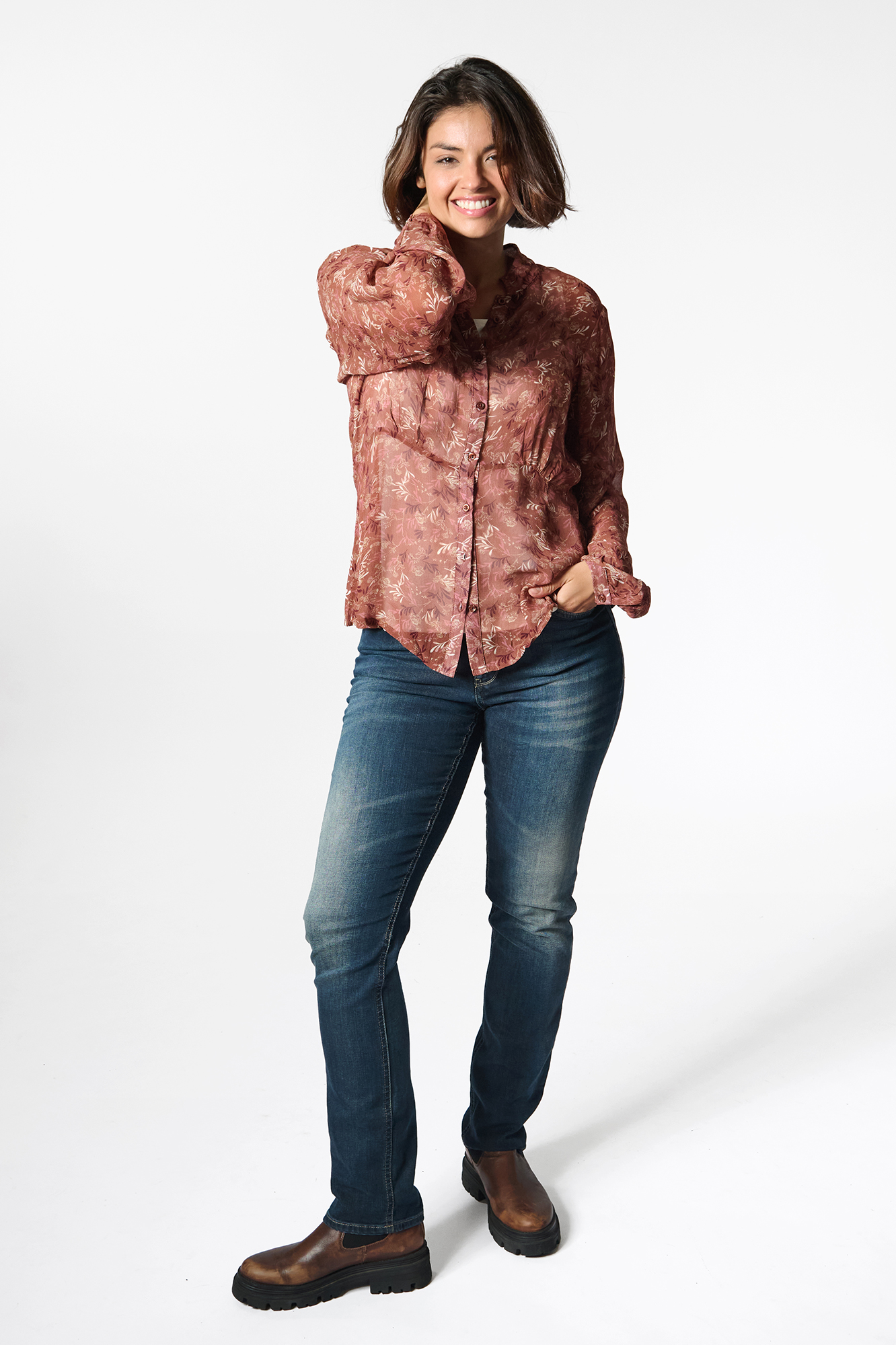 Gull blouse  sienna - 3