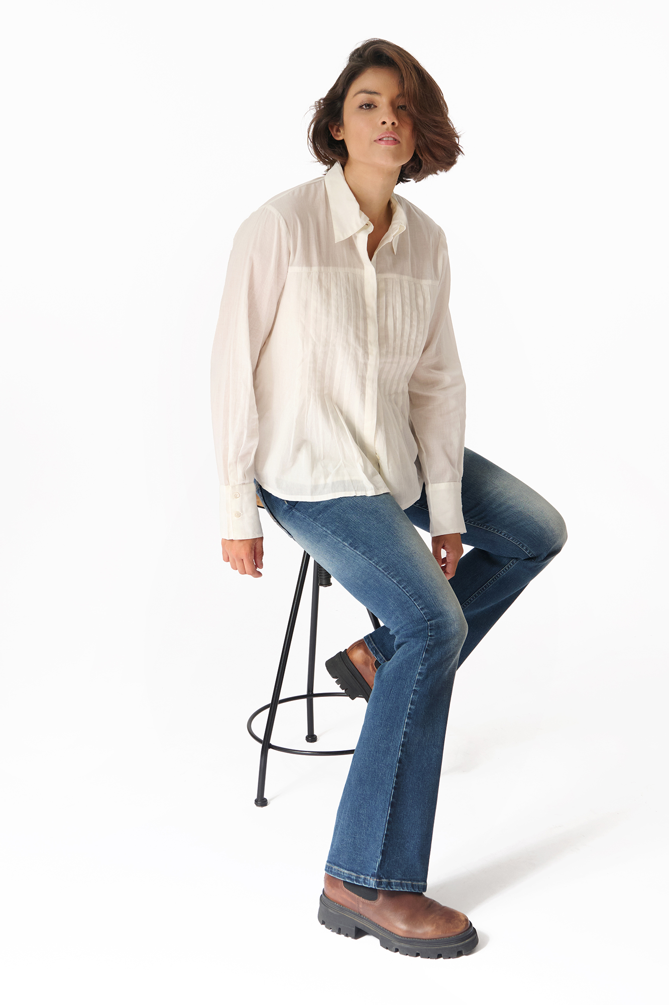 Gullvi shirt  oyster - 5