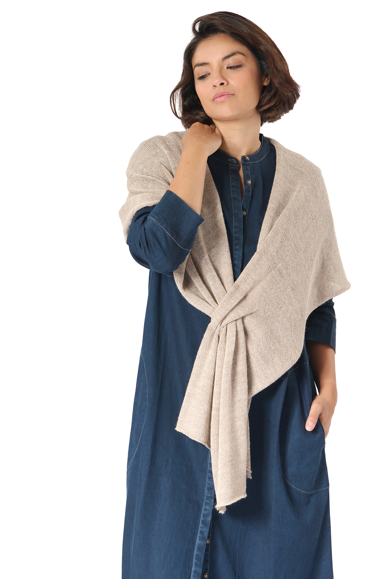Gail klänning  dk. denim - 10