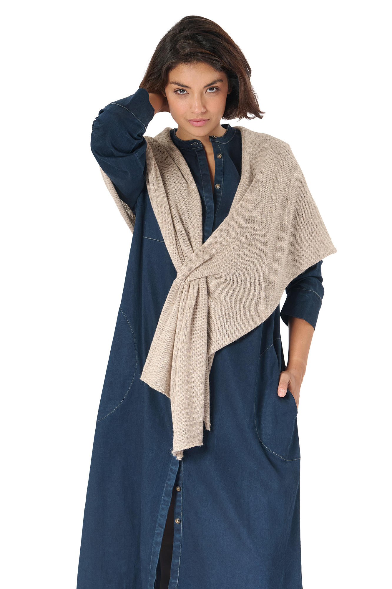 Gail klänning  dk. denim - 11