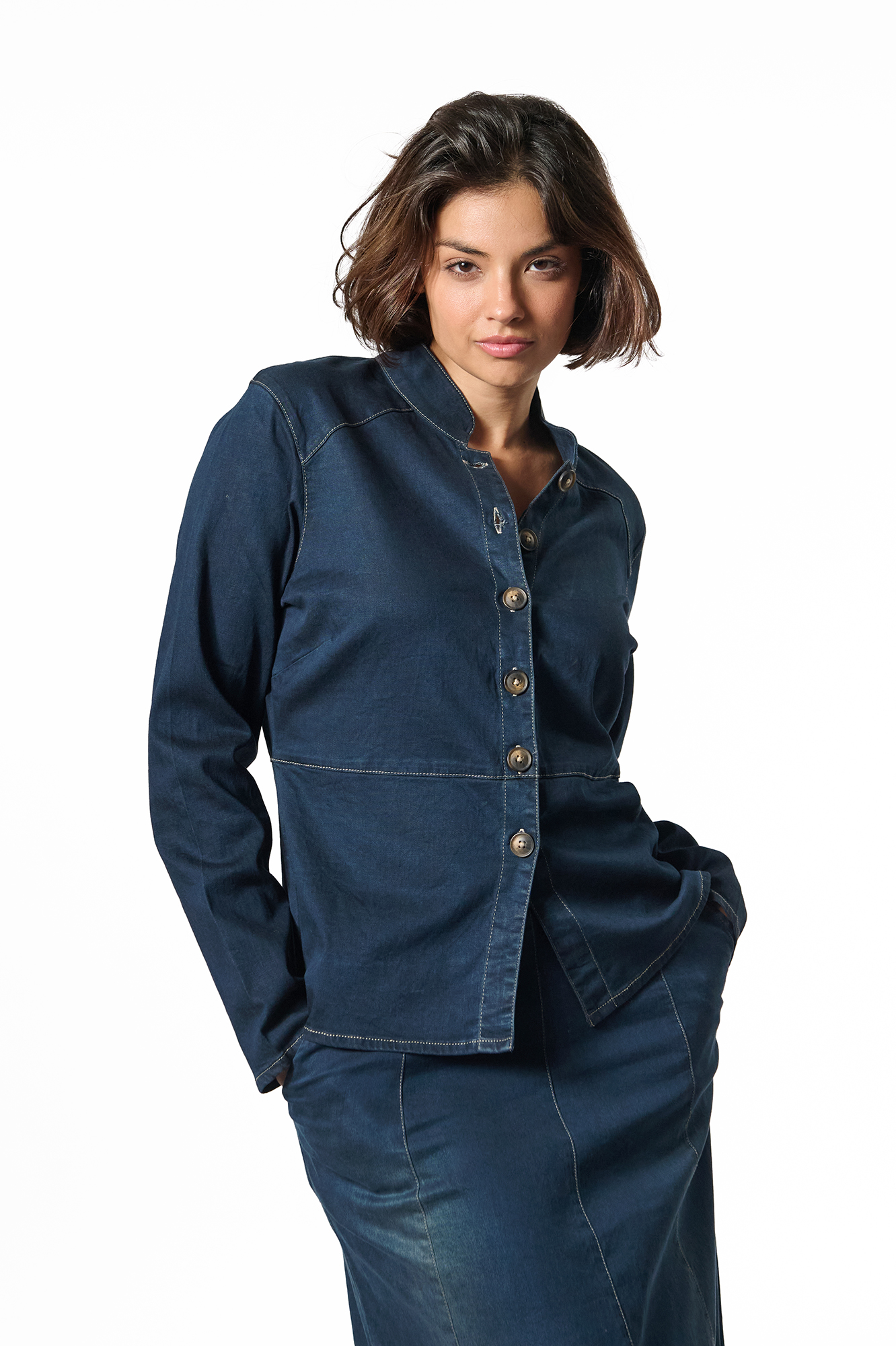 Gulli jacket  dk. denim