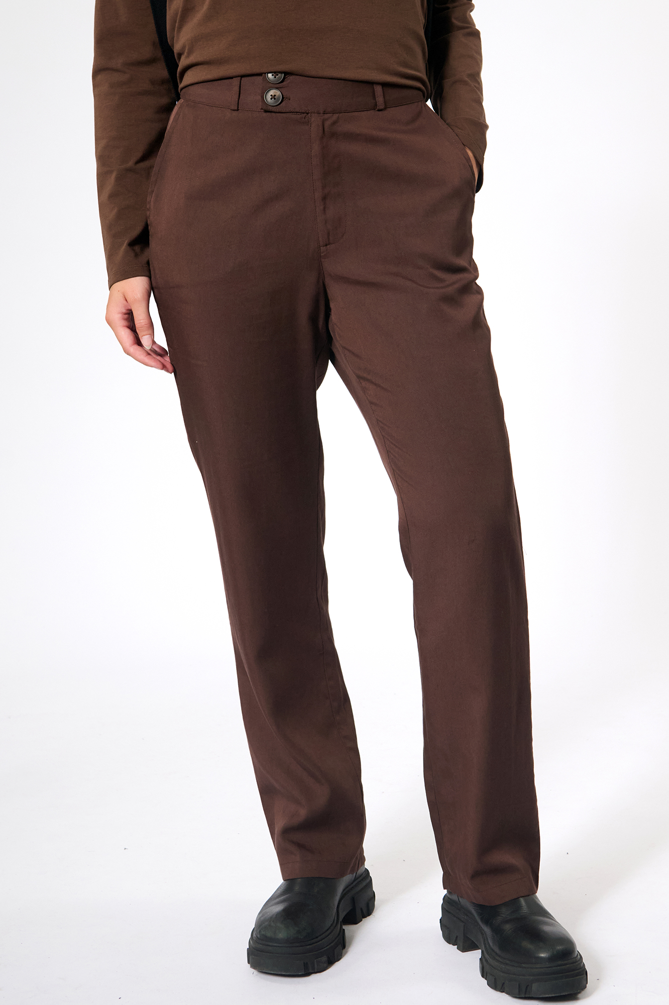 Glennie byxa  chestnut - 3