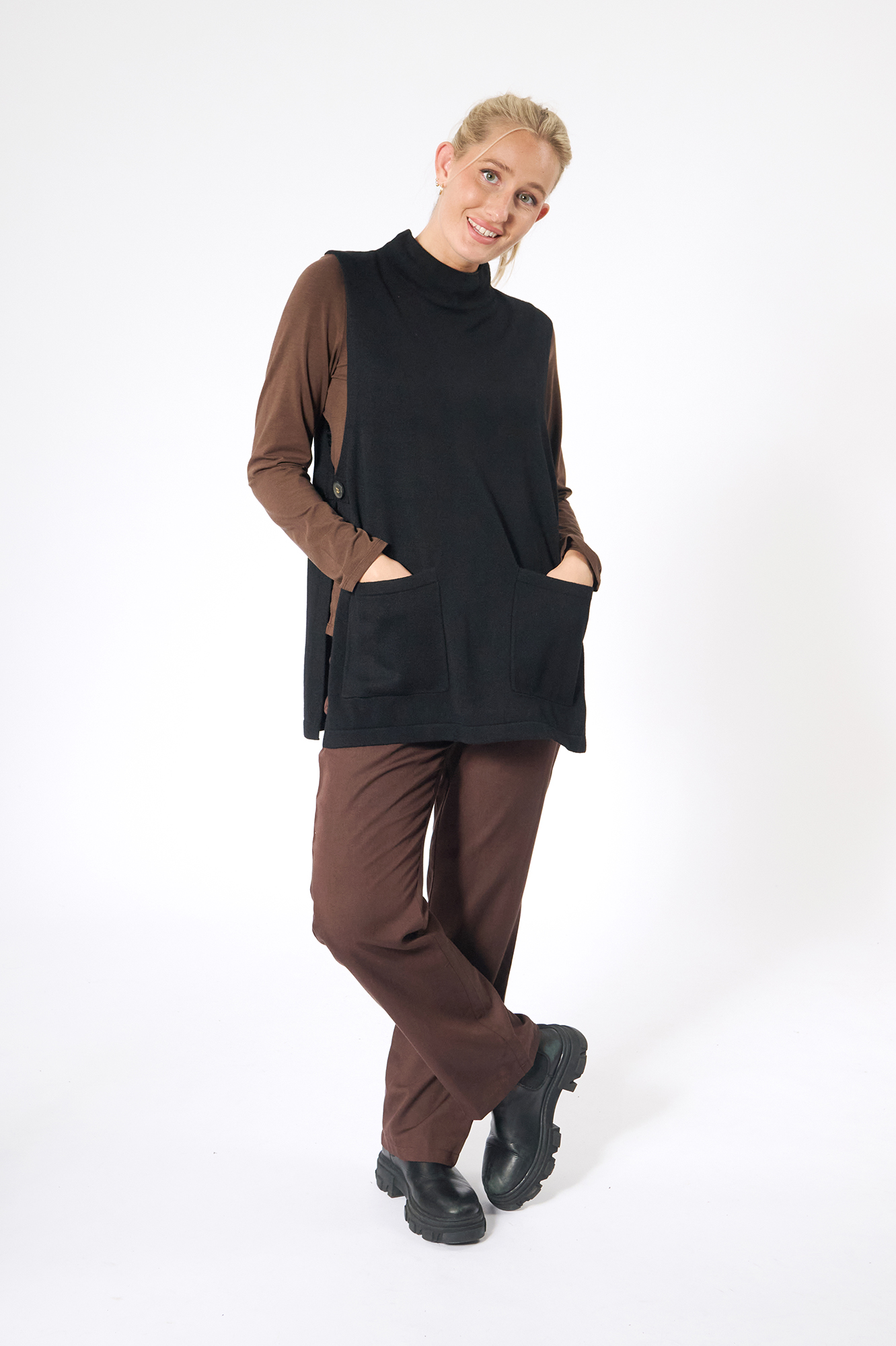 Glennie trouser  chestnut