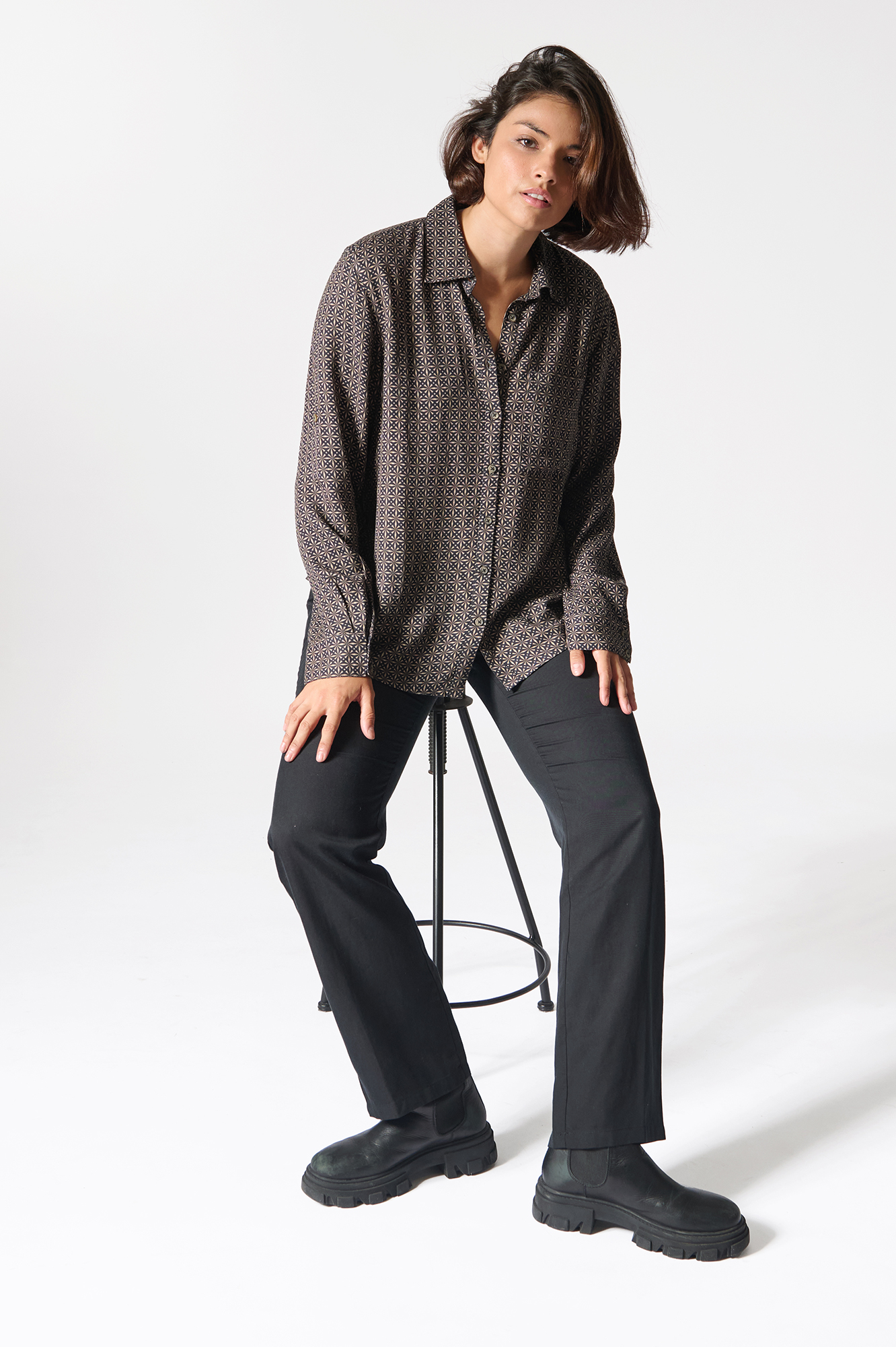 Glennie trouser  svart - 9