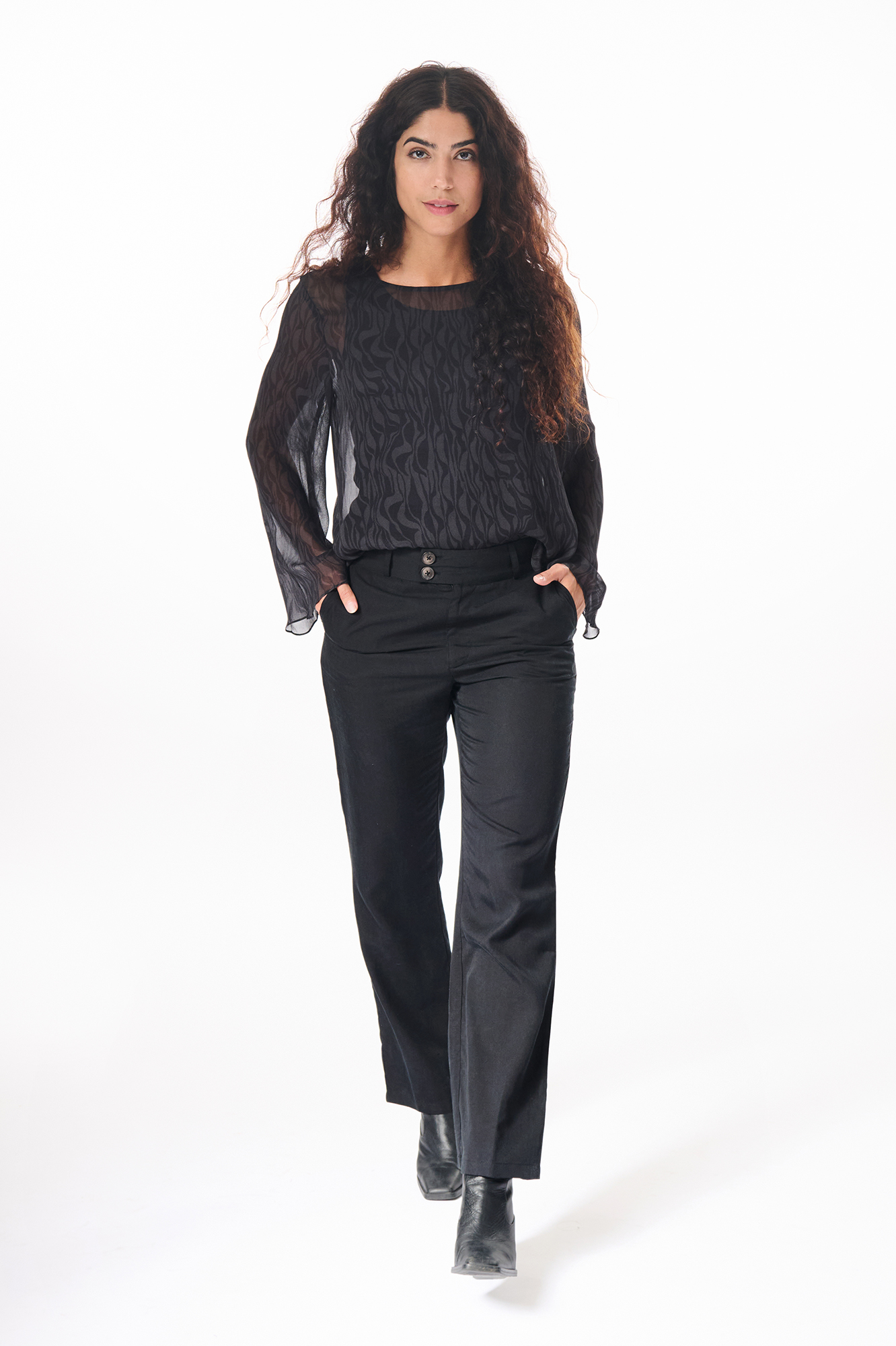 Glennie trouser  svart - 3