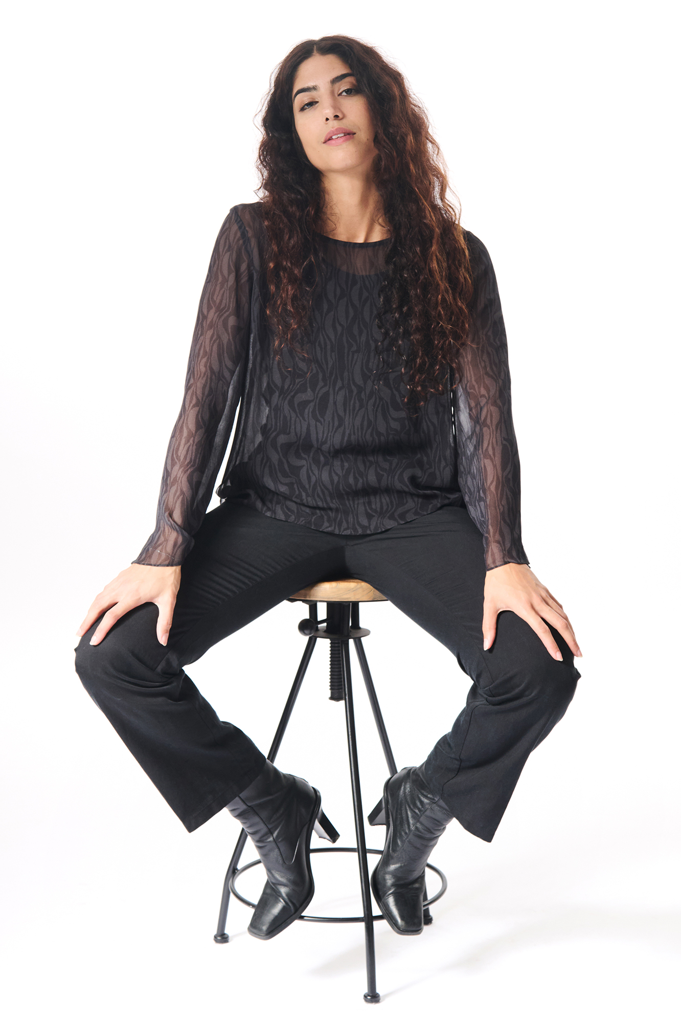 Glennie trouser  svart - 5
