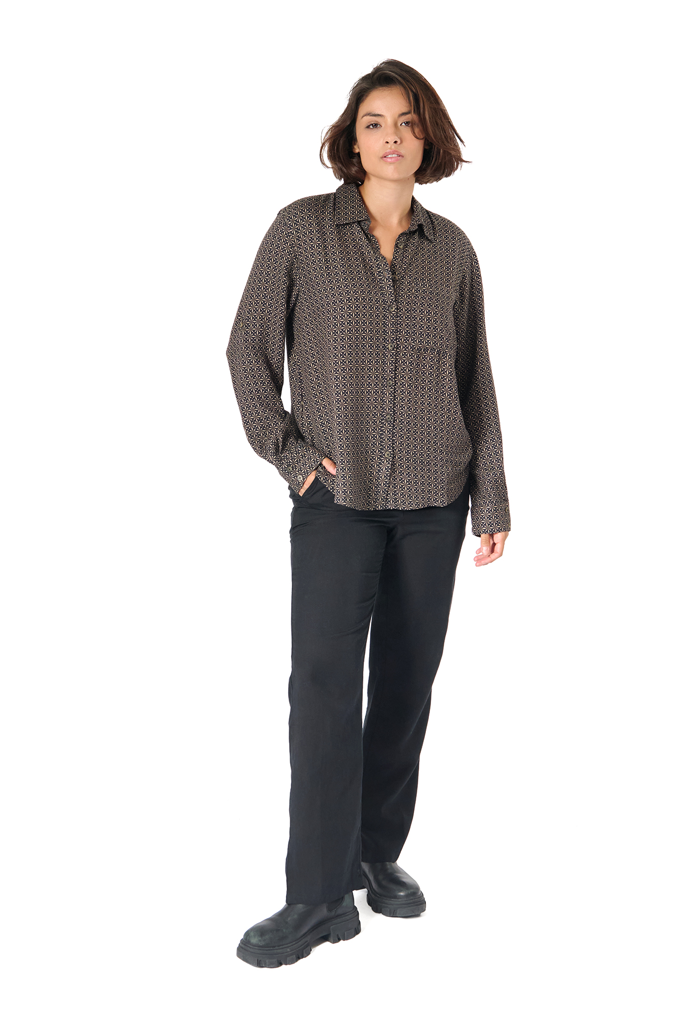 Glennie trouser  svart - 8