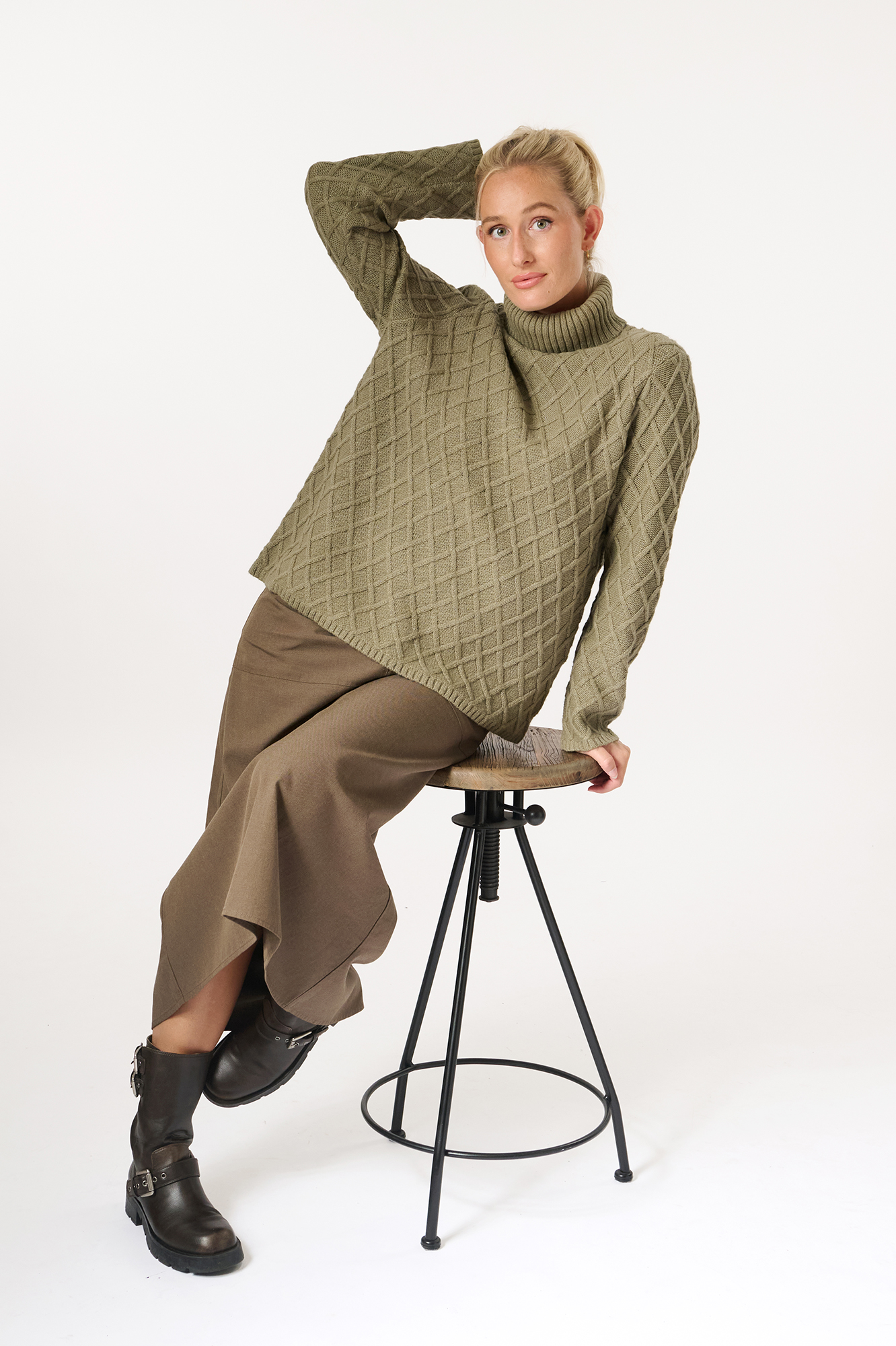 Gloria skirt  taupe - 20