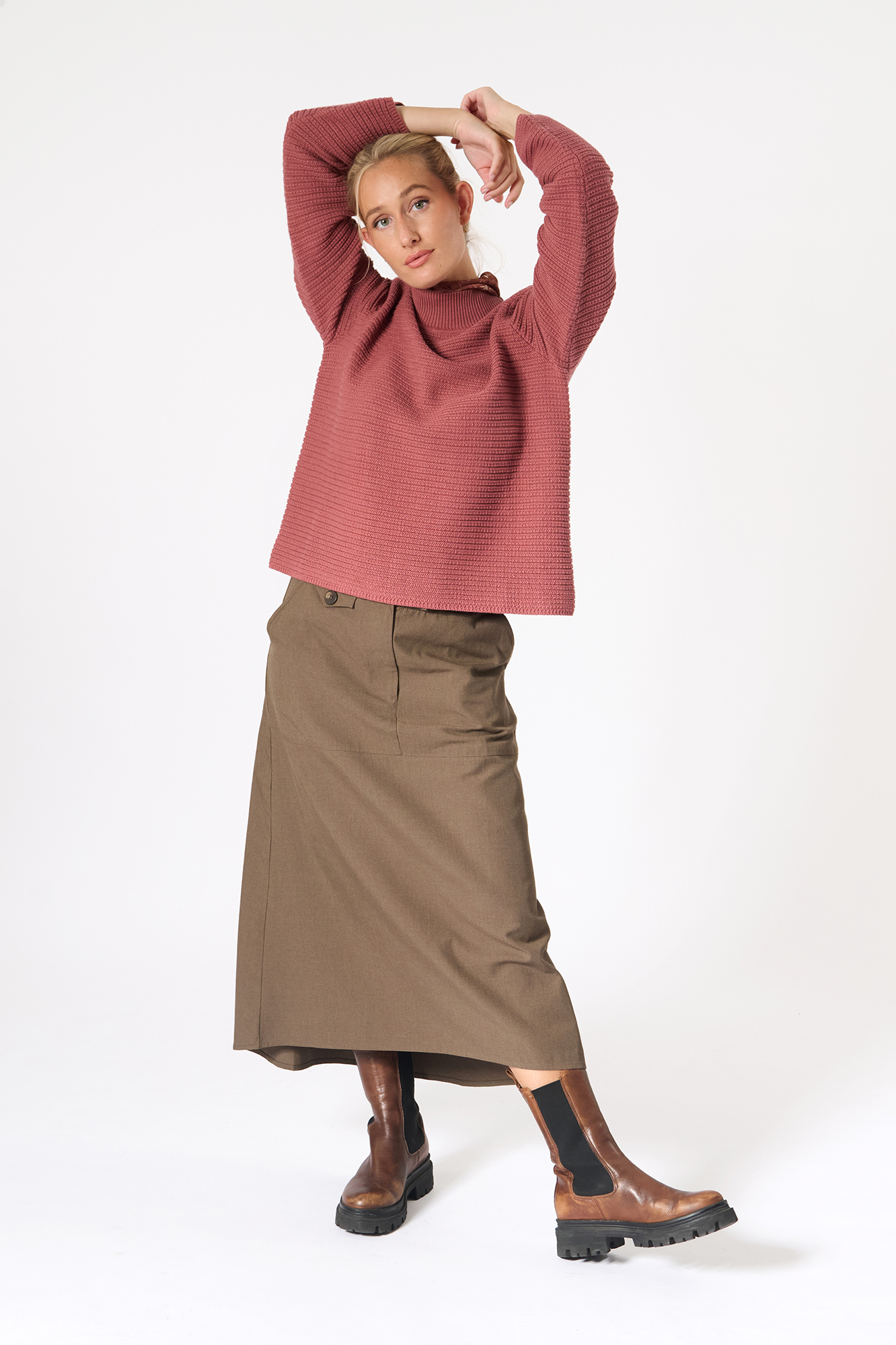 Gloria skirt  taupe - 15