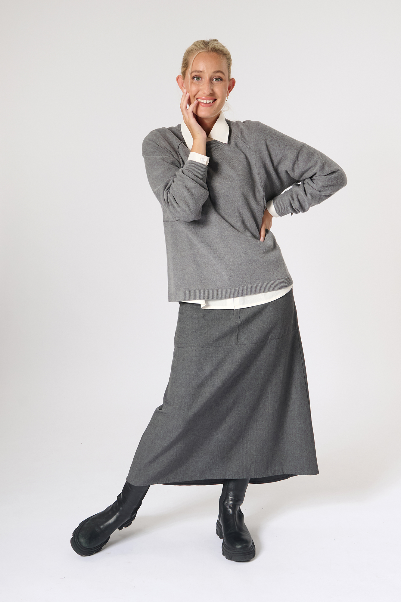 Gloria skirt  platinum - 15