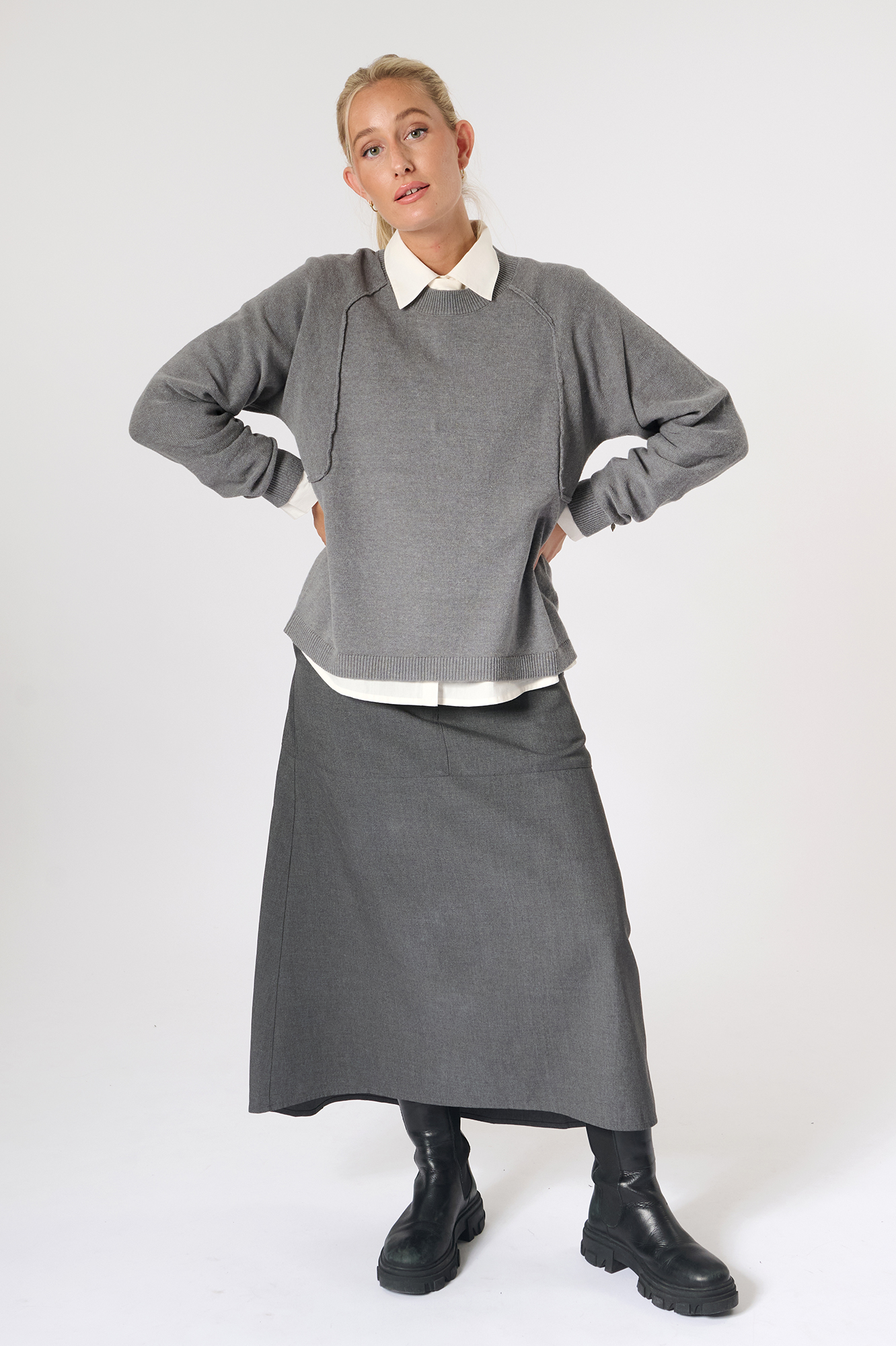 Gloria skirt  platinum - 13