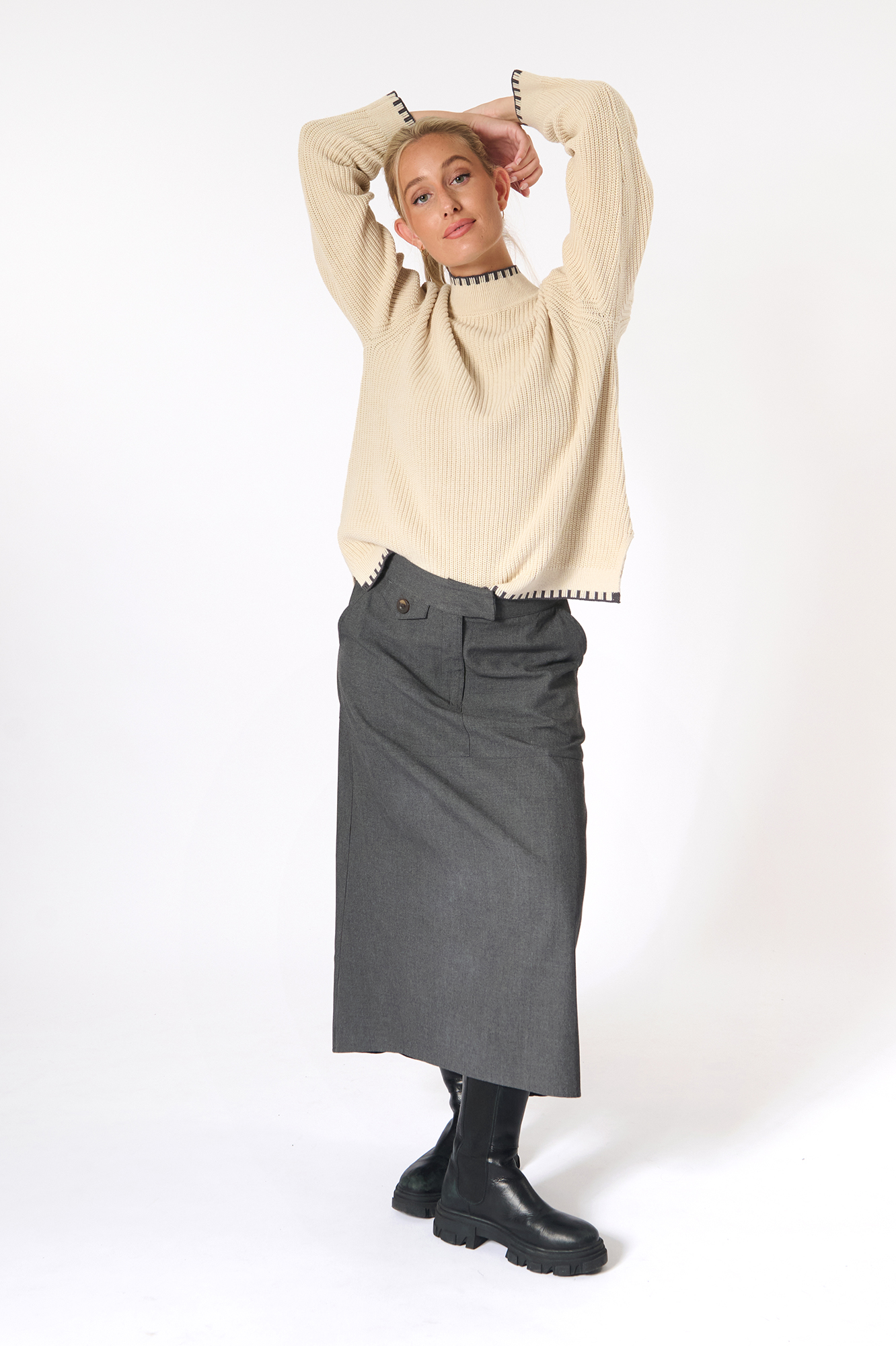 Gloria skirt  platinum - 3