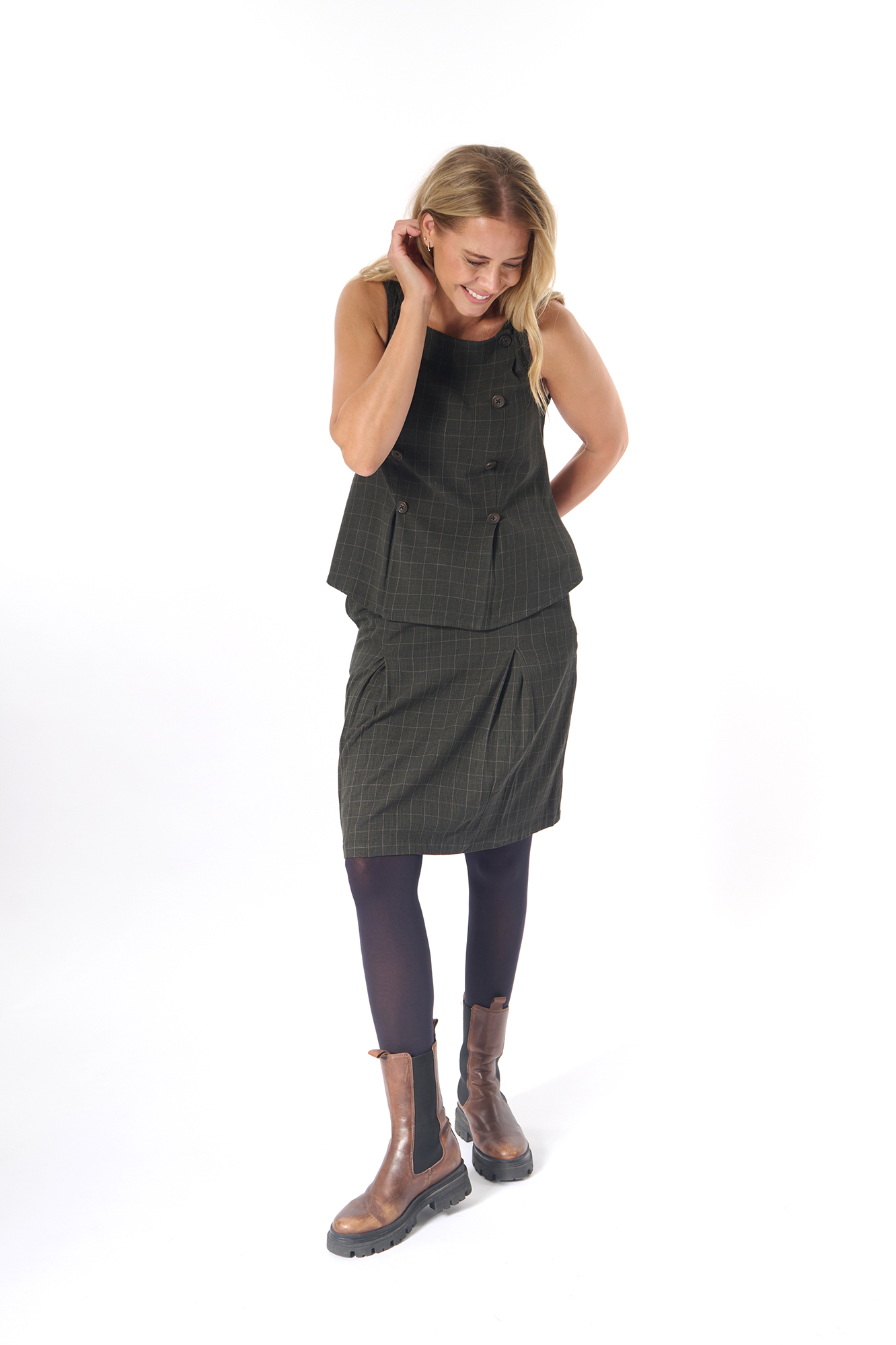 Glenice skirt  ink - 2