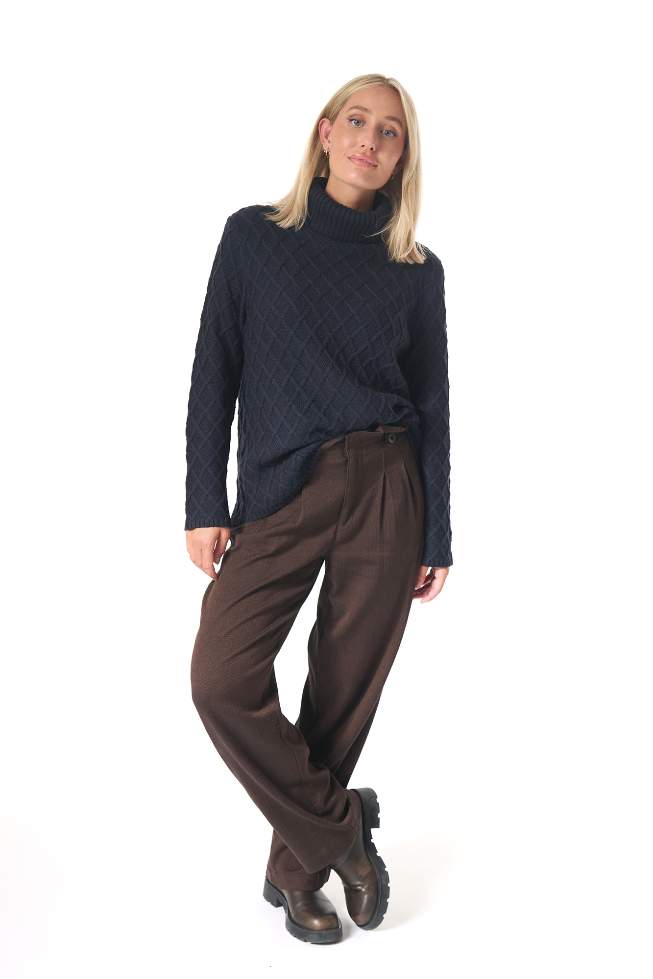 Godiva trouser  chestnut - 10