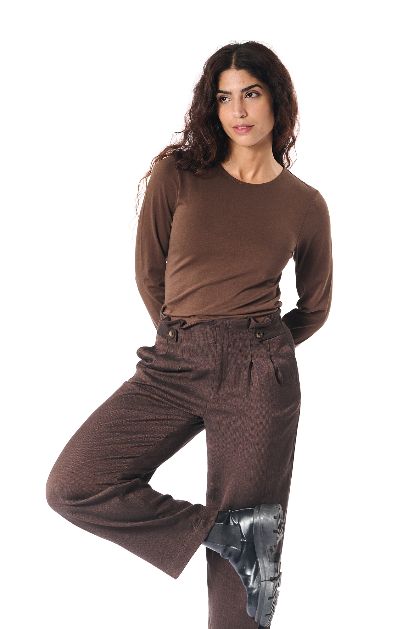 Godiva trouser  chestnut - 2