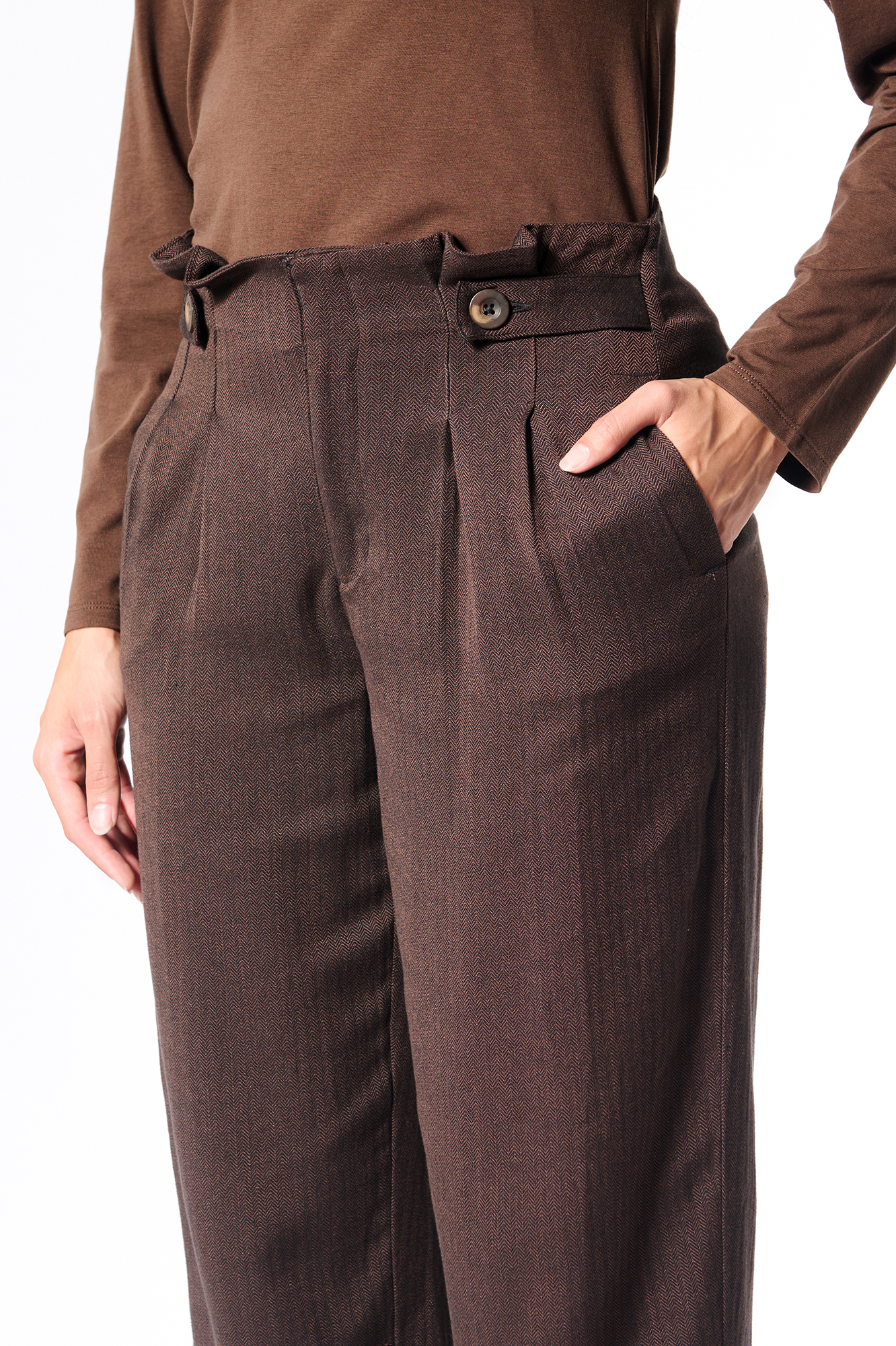 Godiva trouser  chestnut - 5