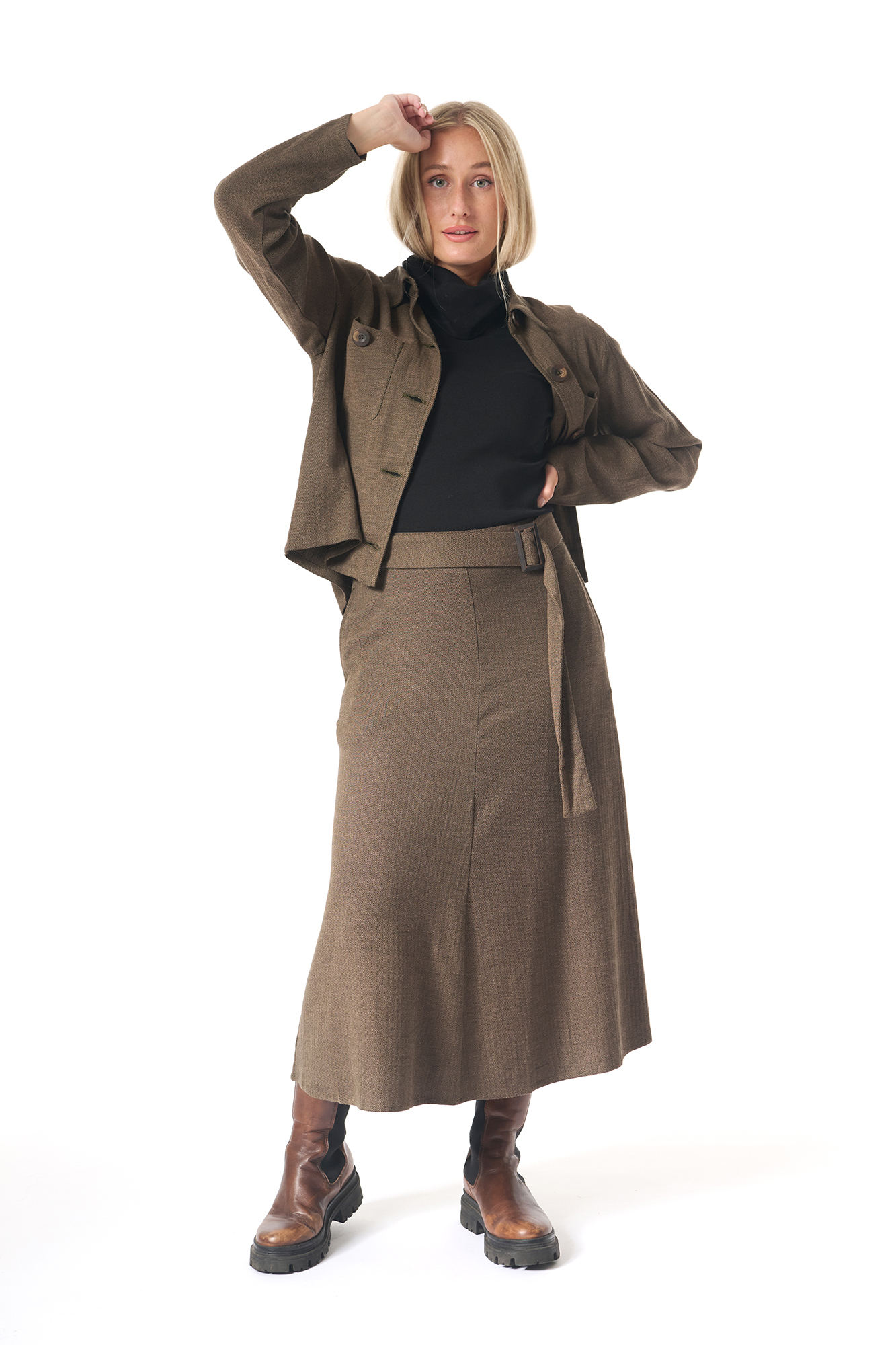 Gwyneth kjol  pine - 8