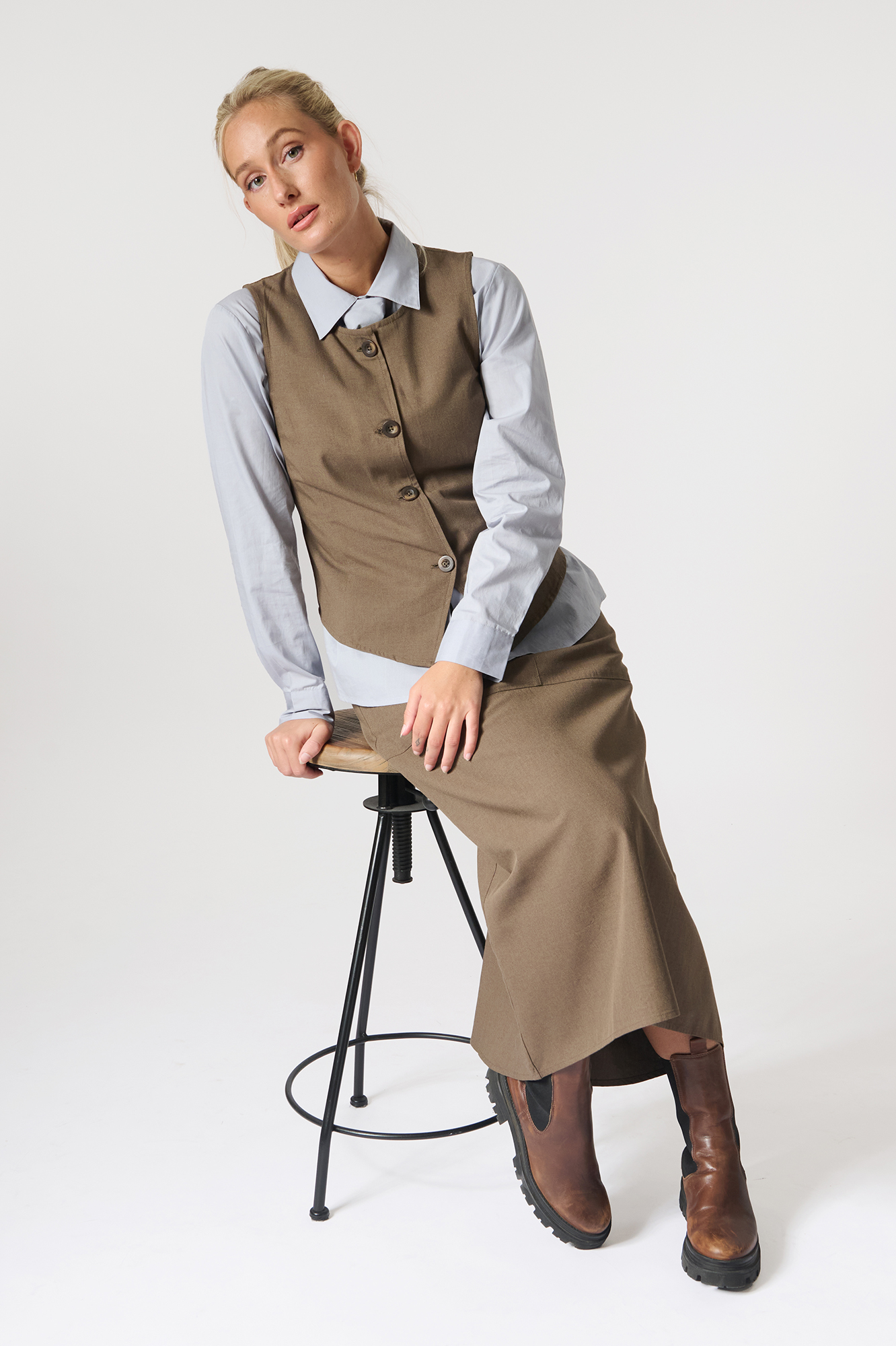 Gunhild shirt  sterling - 9