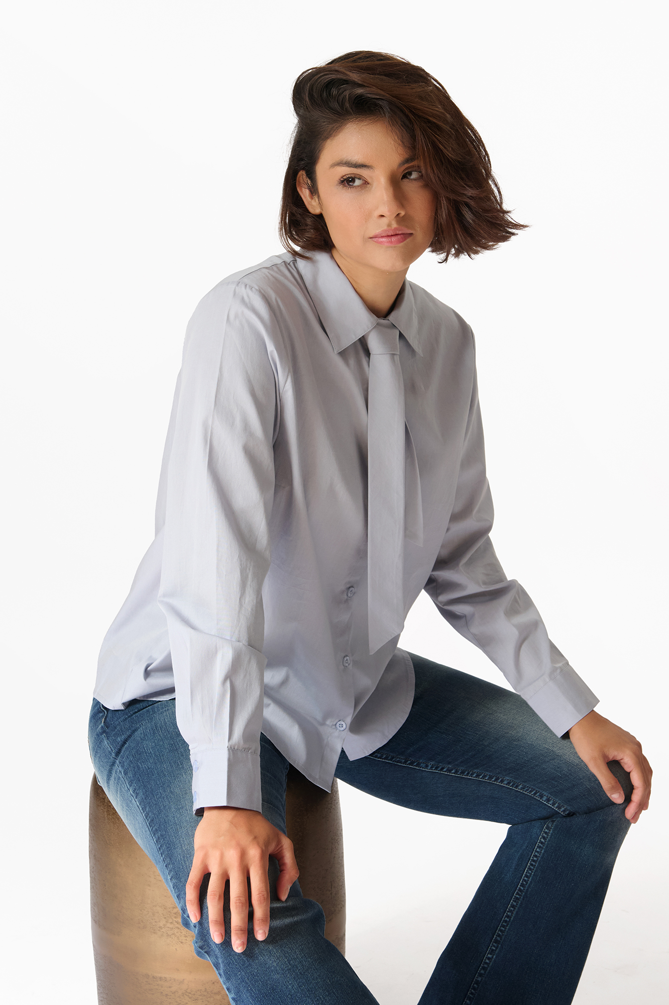 Gunhild shirt  sterling - 3