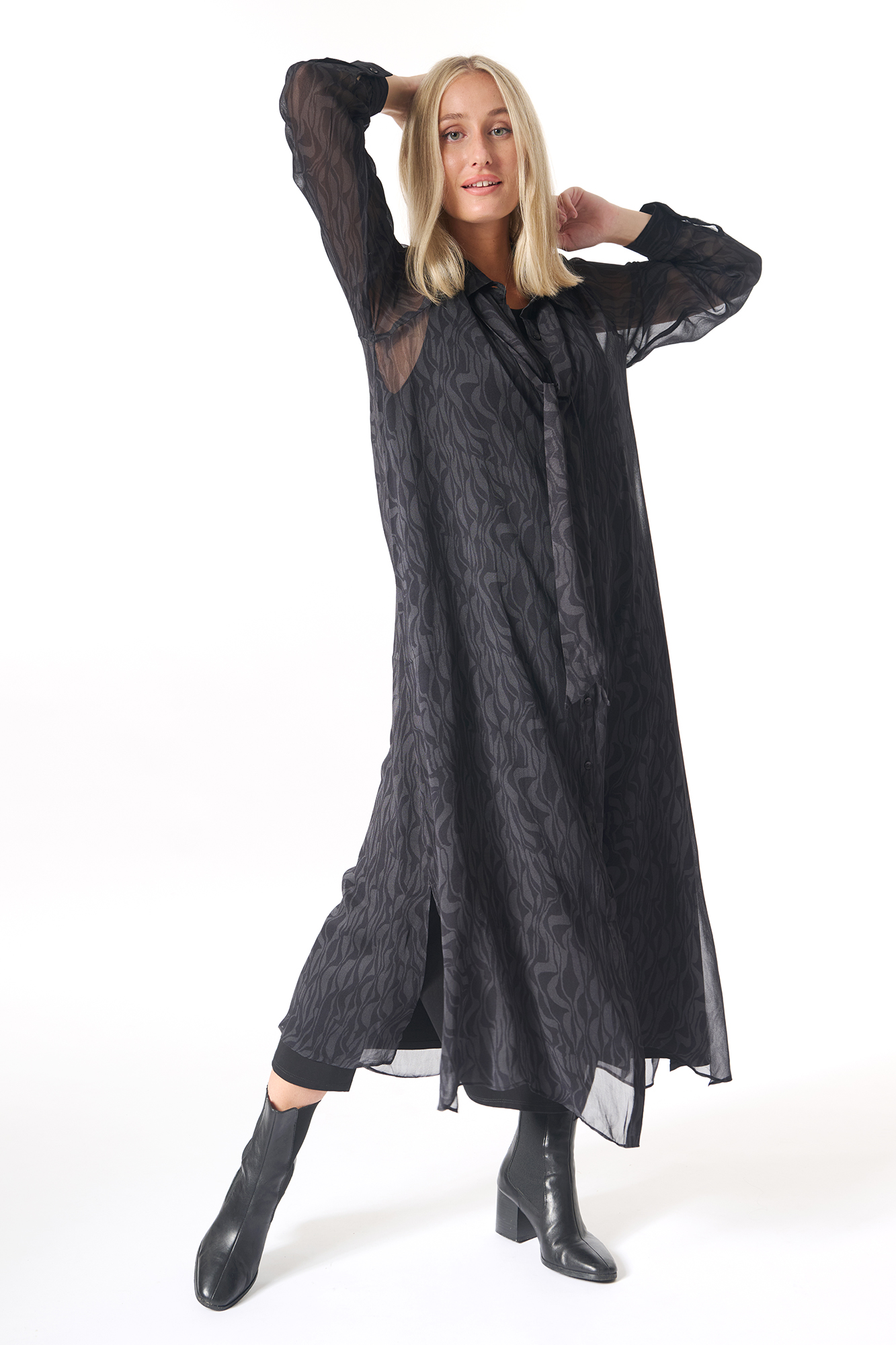 Gillian dress  svart - 3