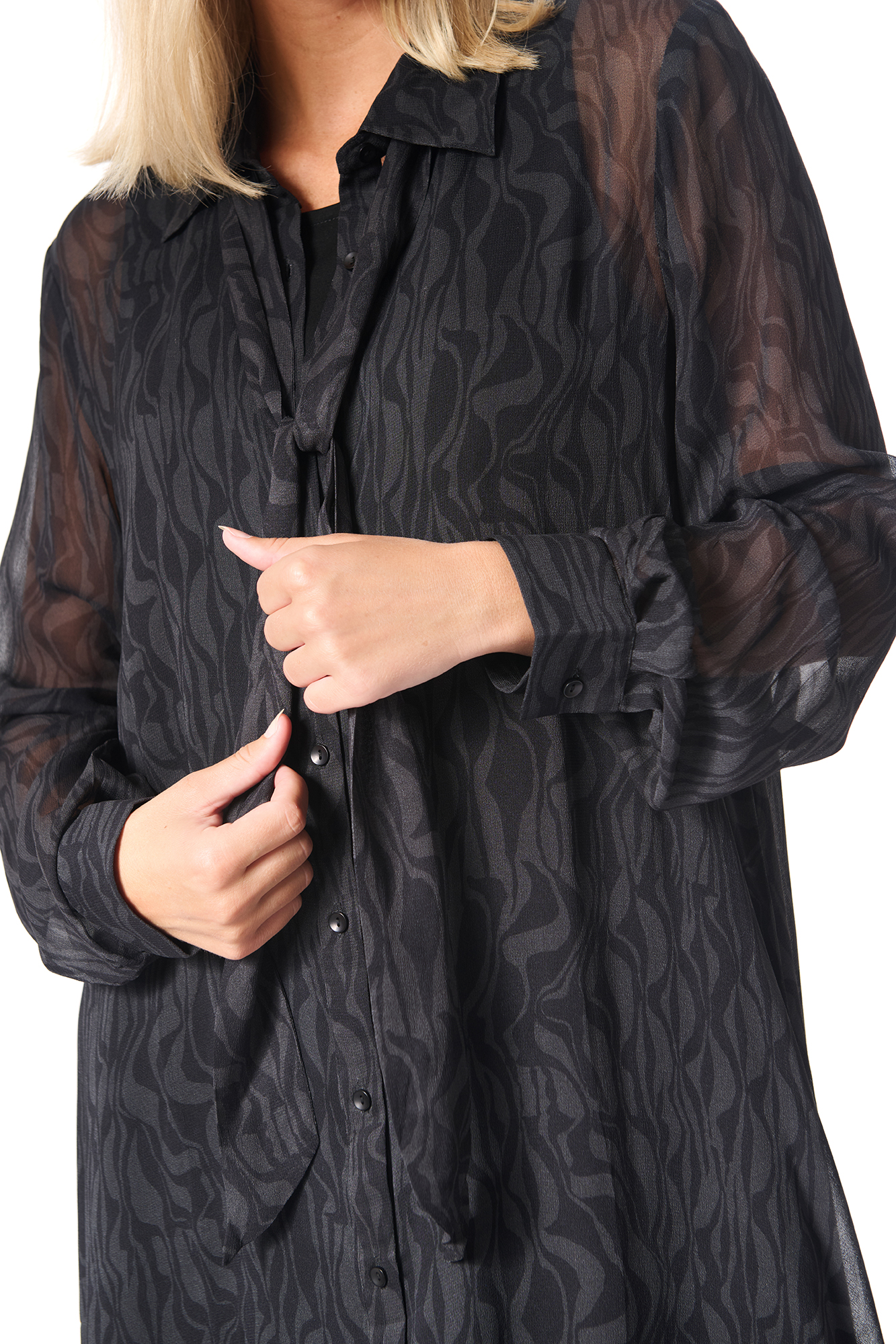 Gillian dress  svart - 4