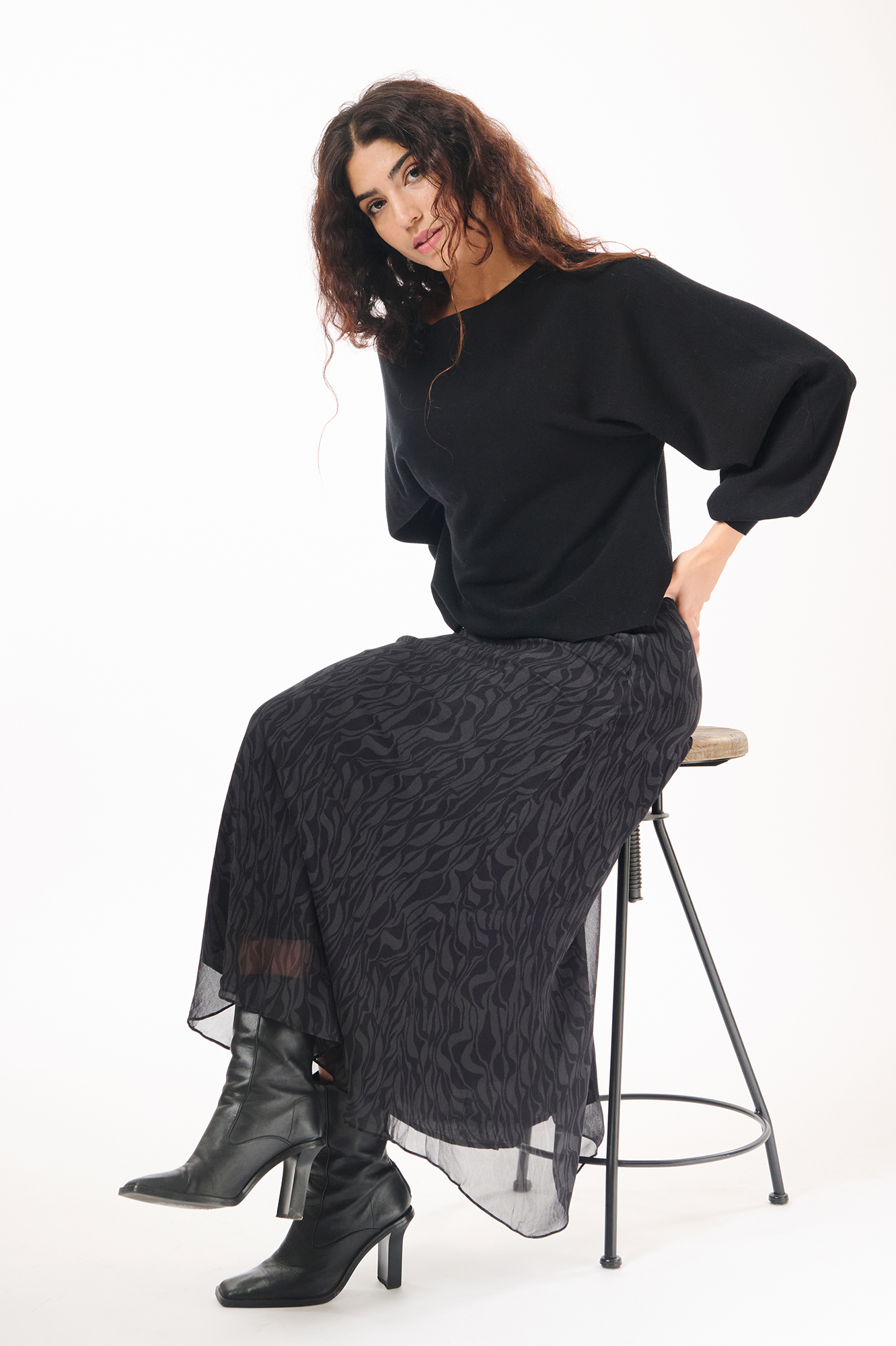 Gurli skirt  svart - 11