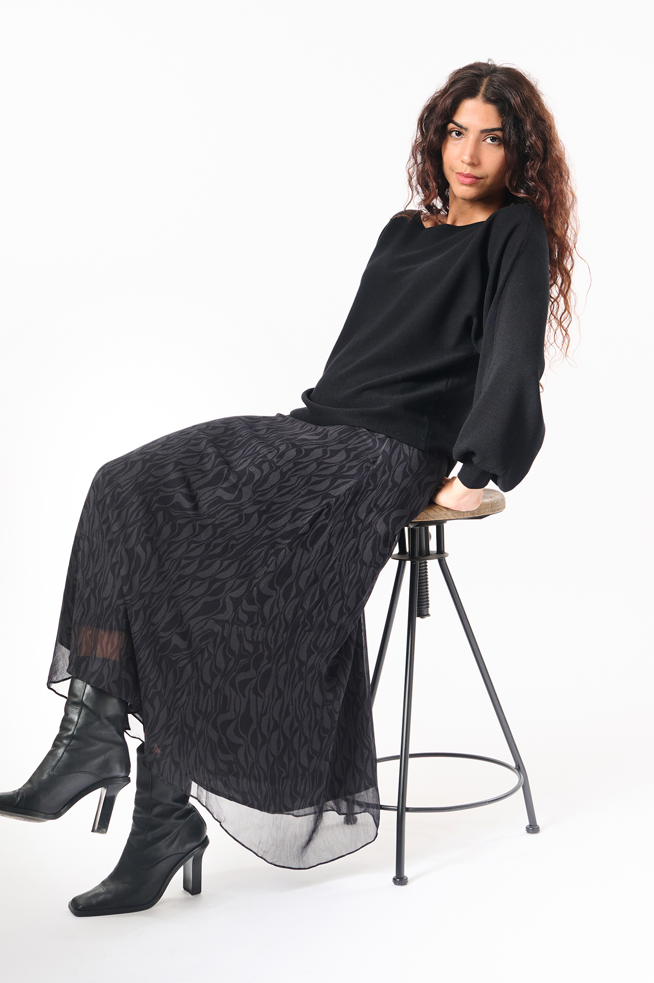 Gurli skirt  svart - 10