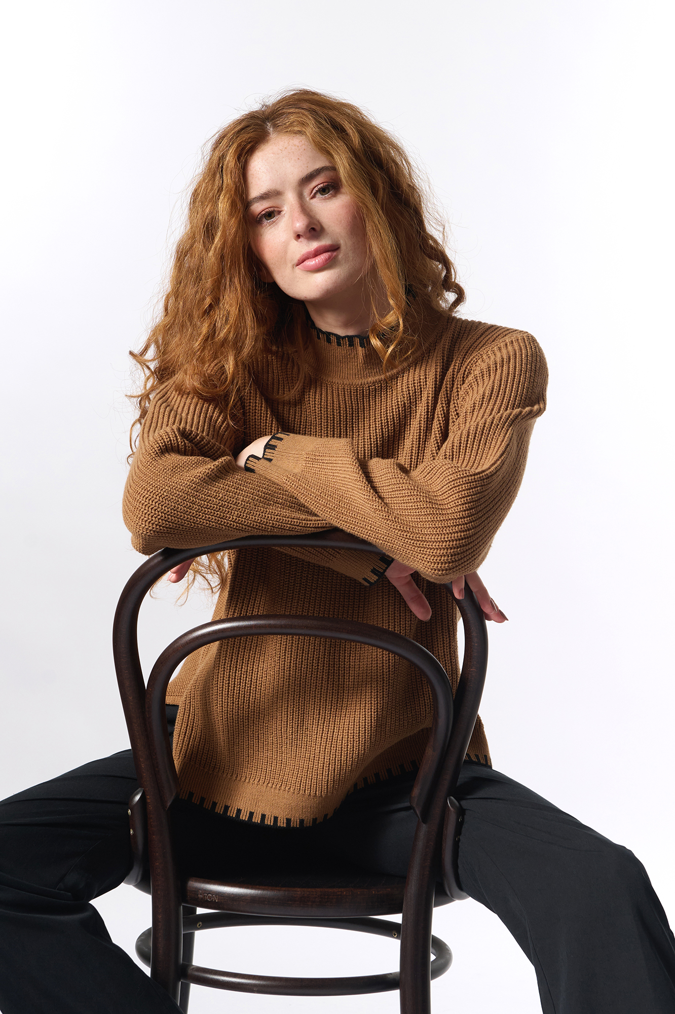 Hilma jumper  brass - 3