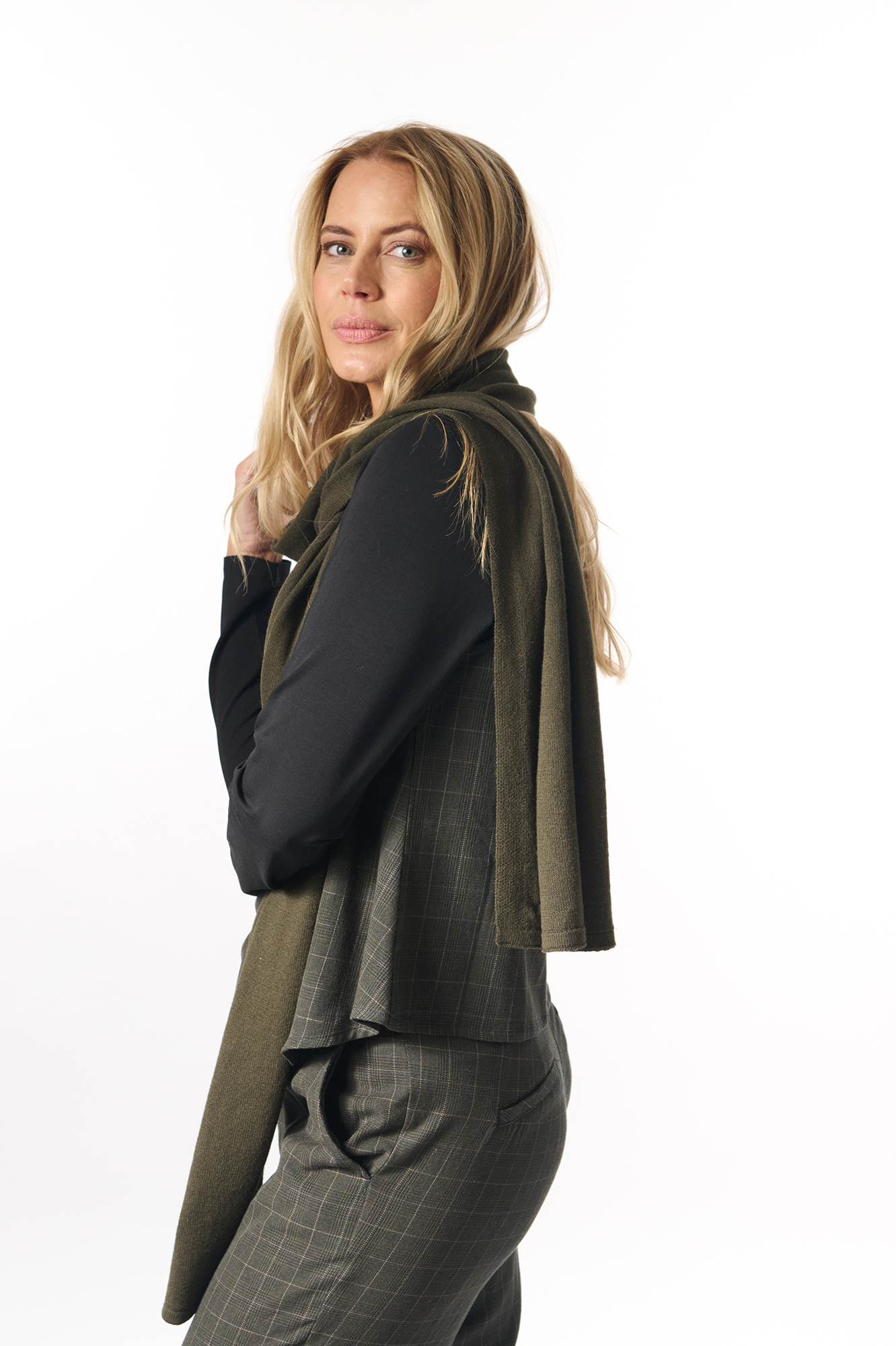 Henny scarf  pine - 4