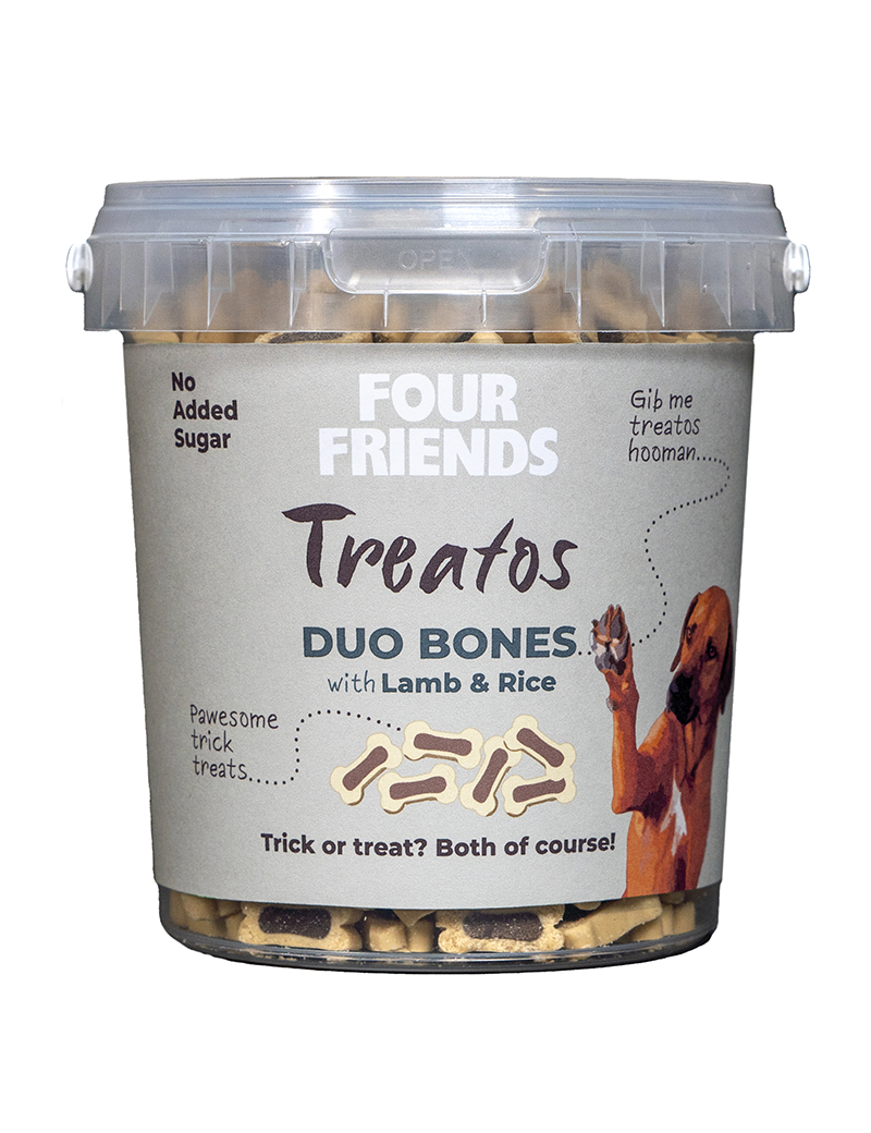 Four Friends Treatos Duo Bones Hundgodis