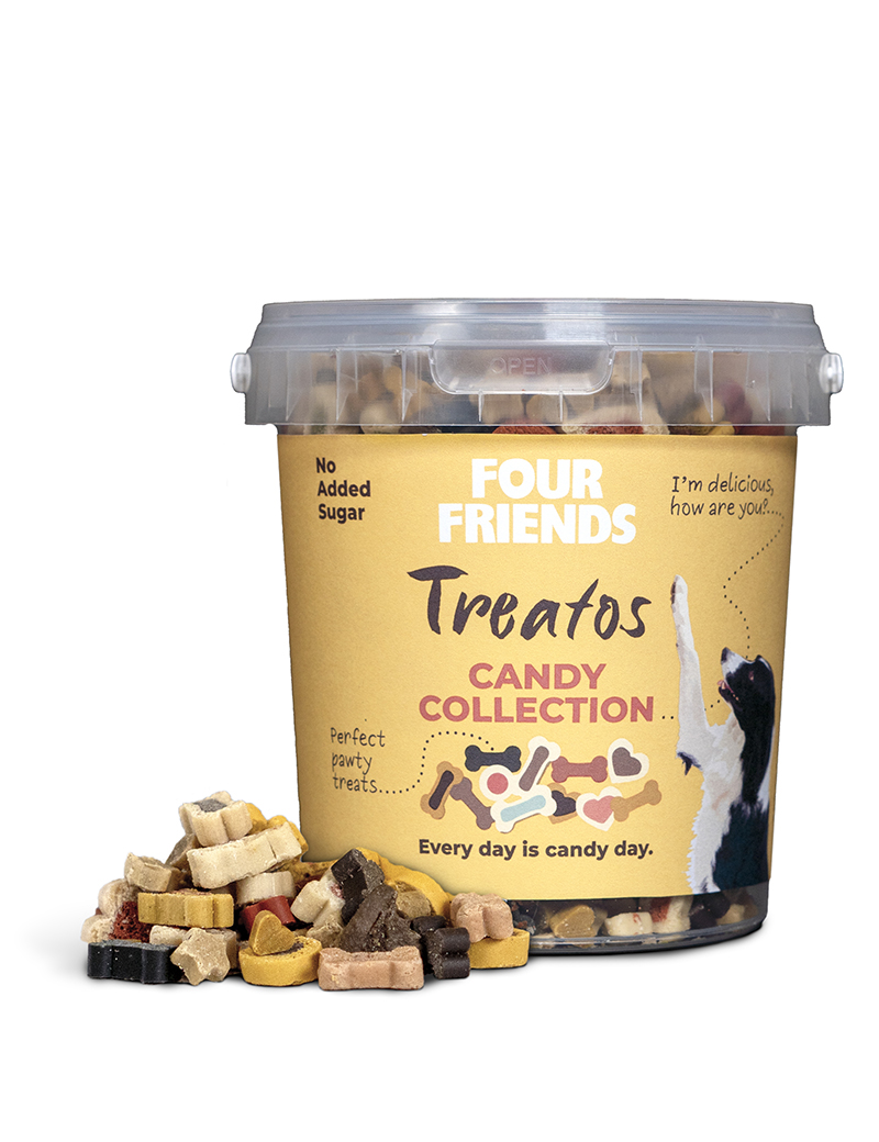 Four Friends Treatos Candy Collection Hundgodis - 2