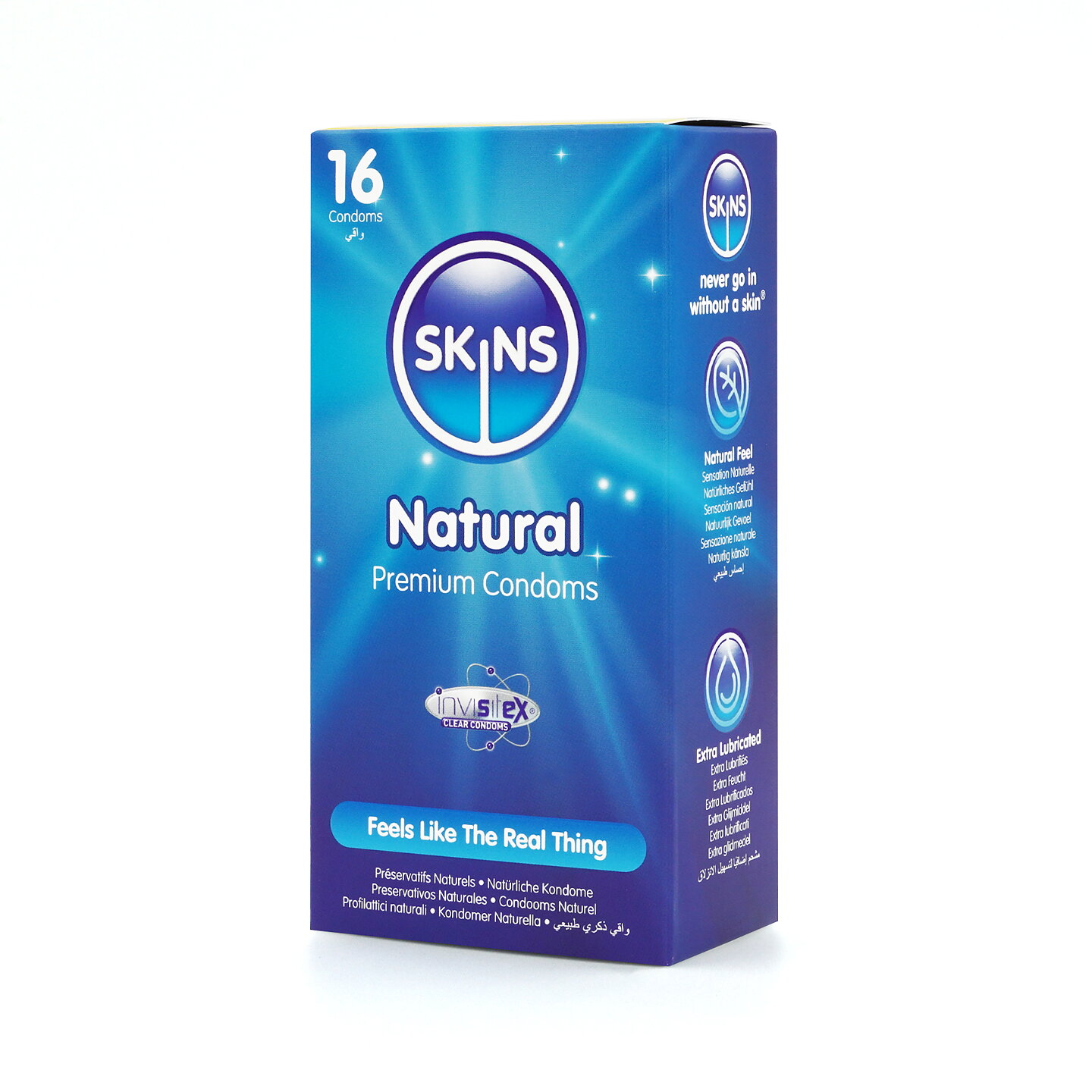 Skins Condoms Natural 16-Pack