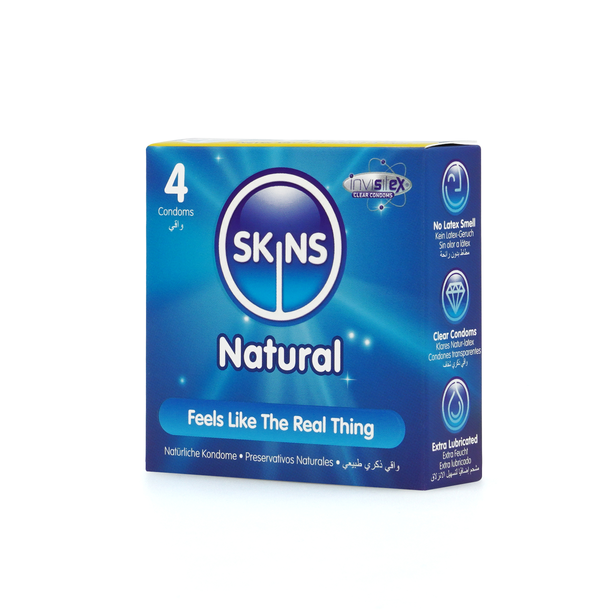 Skins Condoms Natural 4-Pack - 2