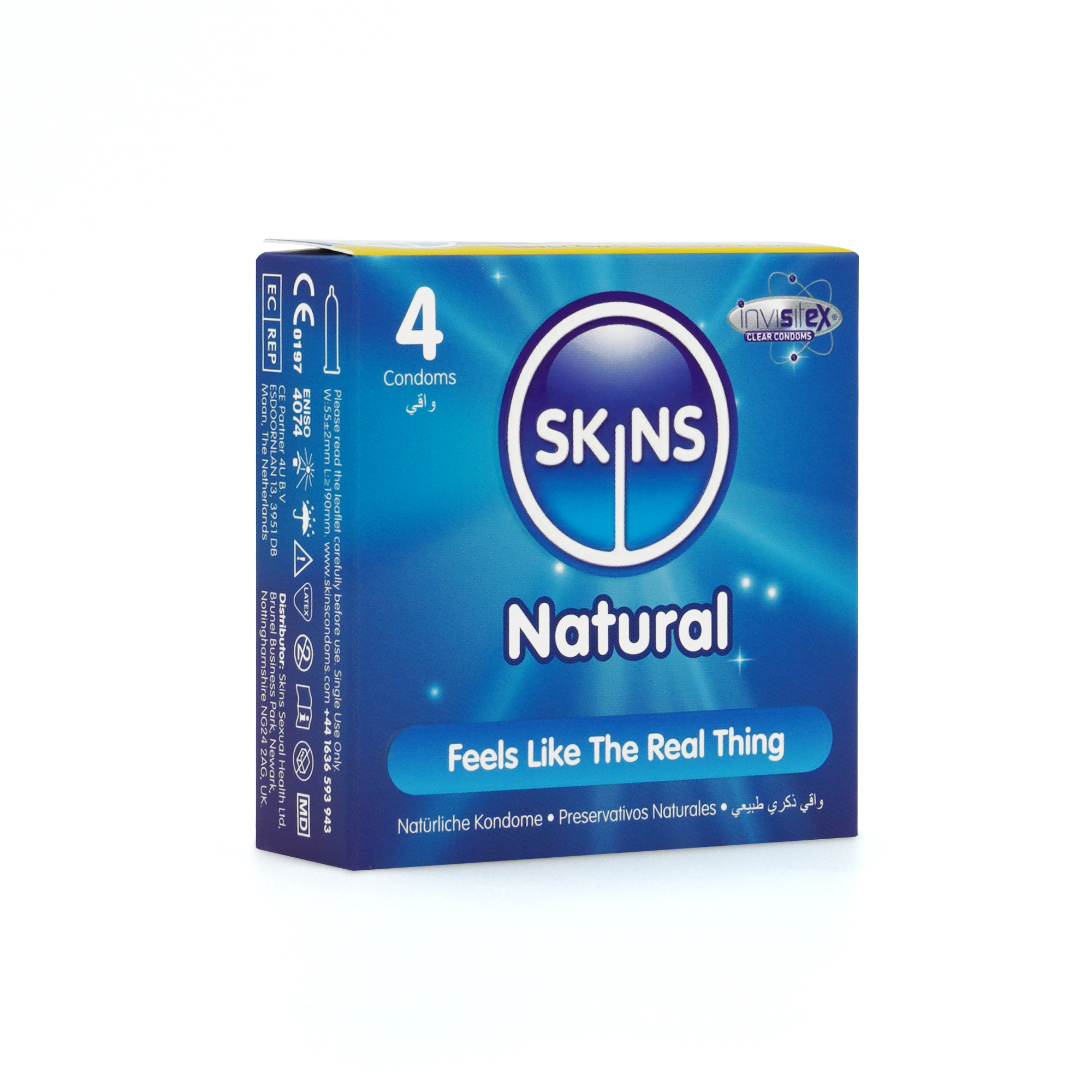 Skins Condoms Natural 4-Pack - 3