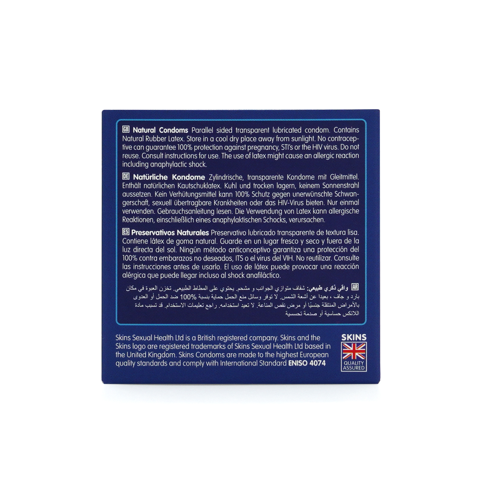Skins Condoms Natural 4-Pack - 4