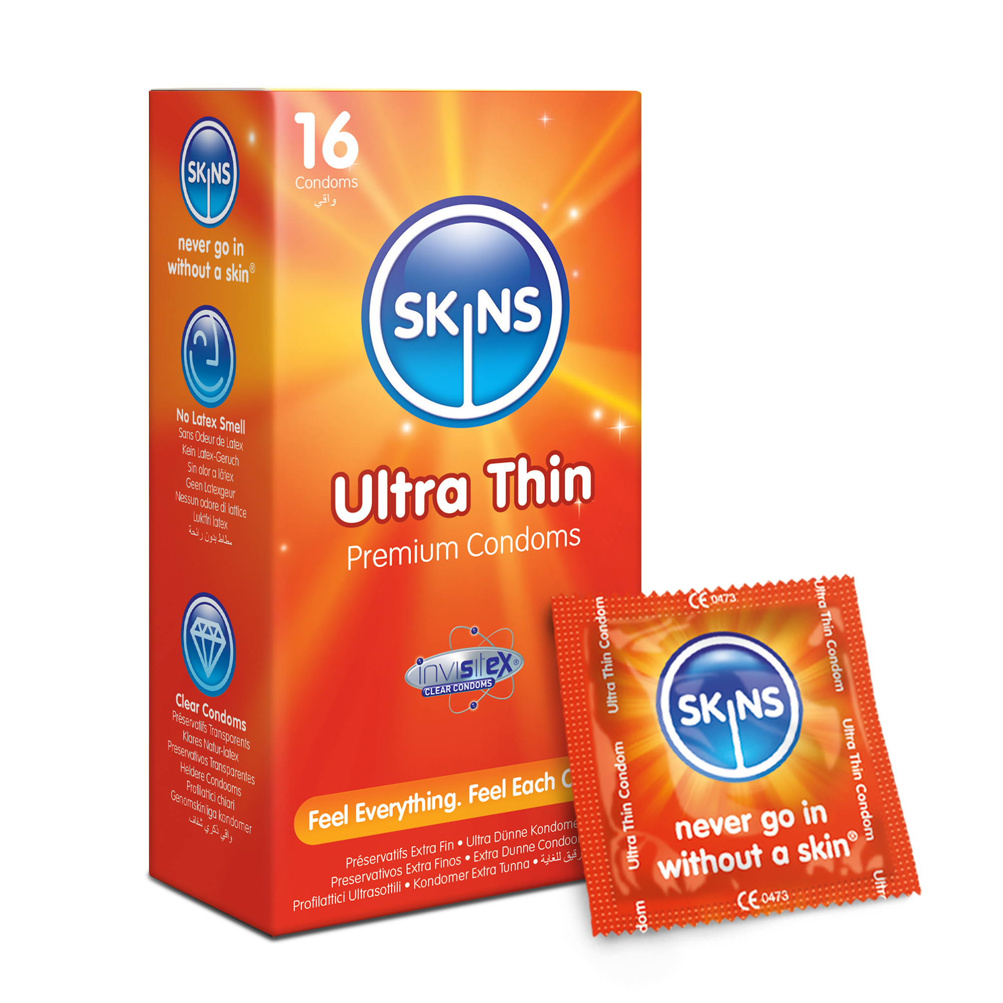 Skins Condoms Ultra Thin 16-Pack - 4
